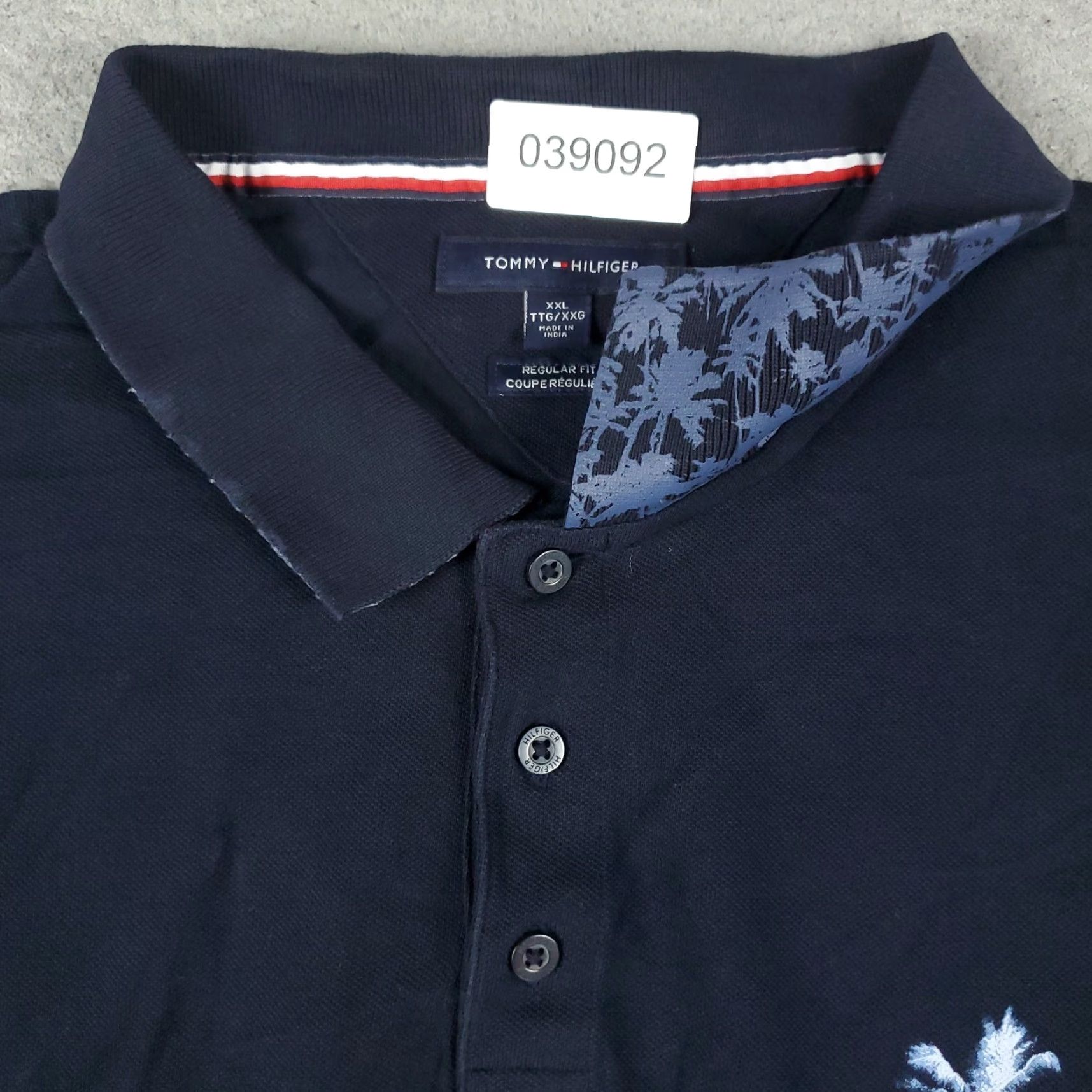 Tommy Hilfiger Tommy Hilfiger Polo Shirt 2XL Navy Blue Men’s Casual Short Sleeve Size US XXL / EU 58 / 5 - 4 Thumbnail