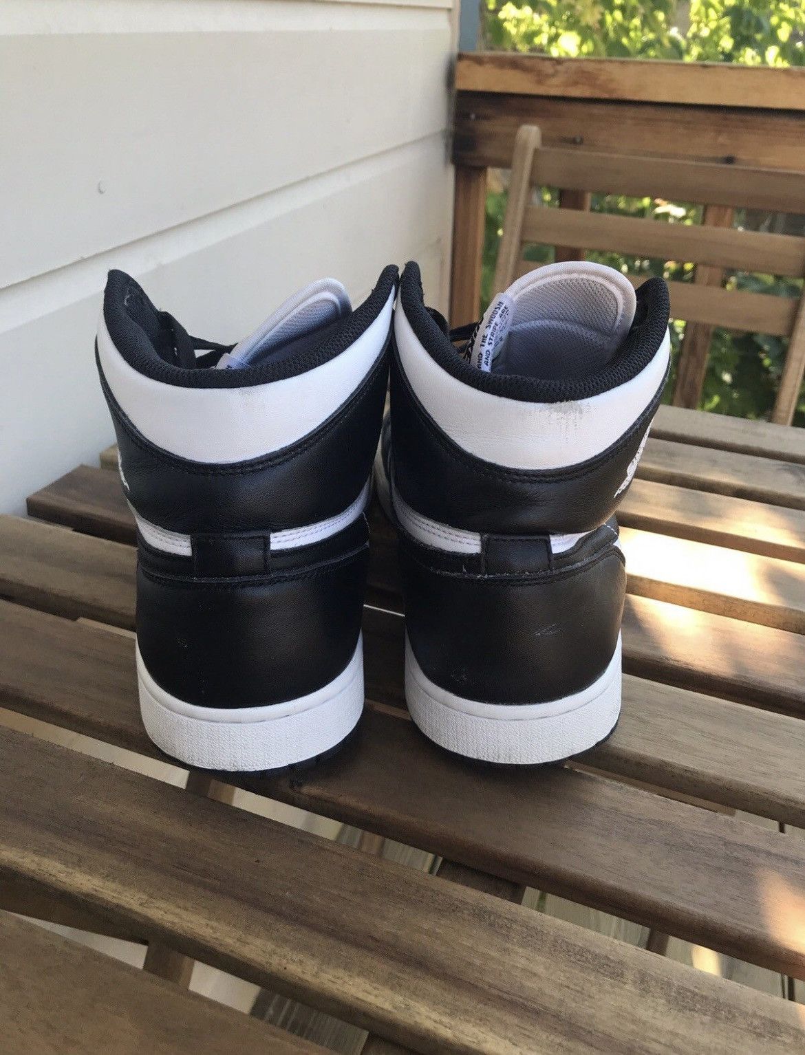 Jordan Brand Jordan 1 Black/White 2014 Size US 11 / EU 44 - 4 Thumbnail