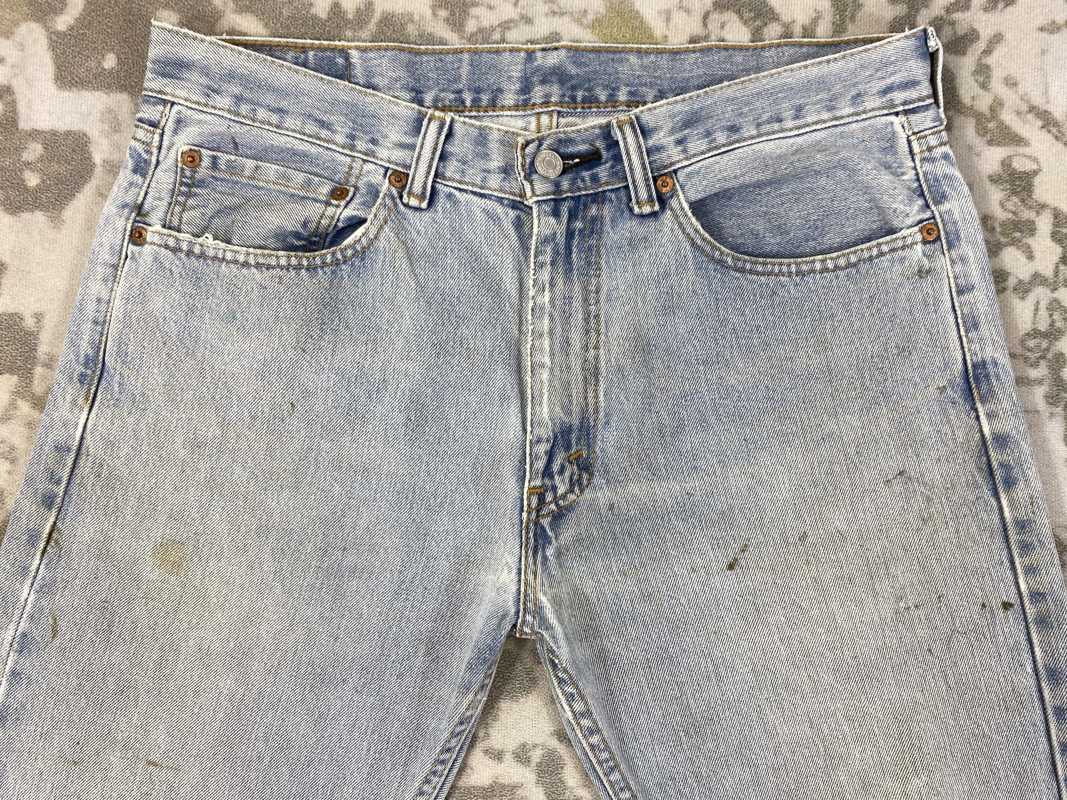 Levi's Light Blue Wash Vintage Levi's 505 34x30 Denim -JN1757 Size US 34 / EU 50 - 3 Thumbnail