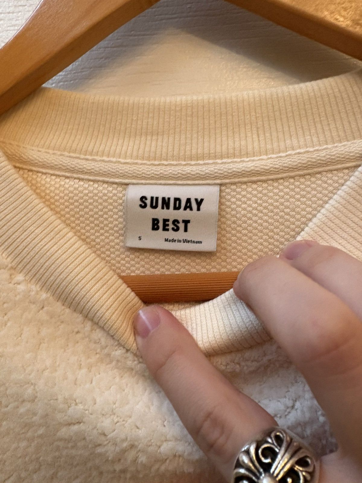 Aritzia Aritzia Sundays Best cropped fleece sweater Size S / US 4 / IT 40 - 2 Thumbnail