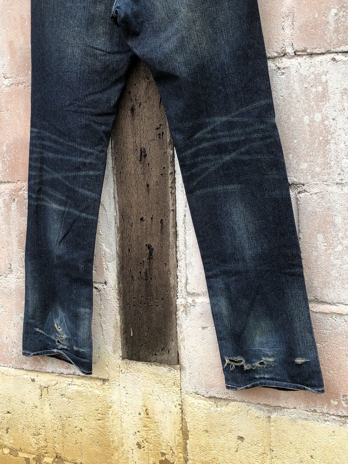 Japanese Brand Improve Destress Jeans Denim Nice Design Size US 32 / EU 48 - 10 Thumbnail