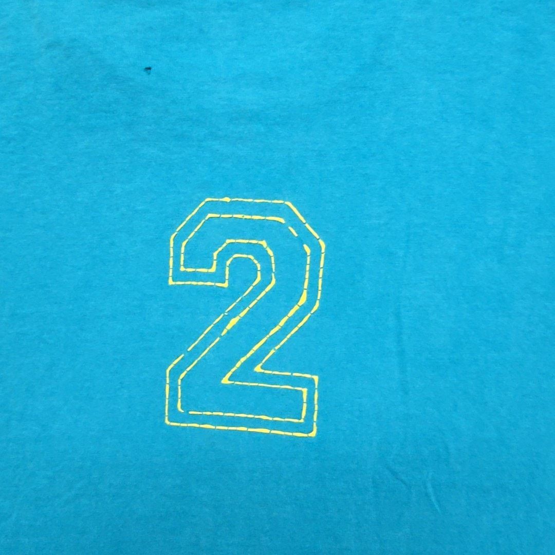 Fruit Of The Loom Vintage Young Not Shirt Graphic Tee Blue 90s XL USA Made Size US XL / EU 56 / 4 - 11 Thumbnail