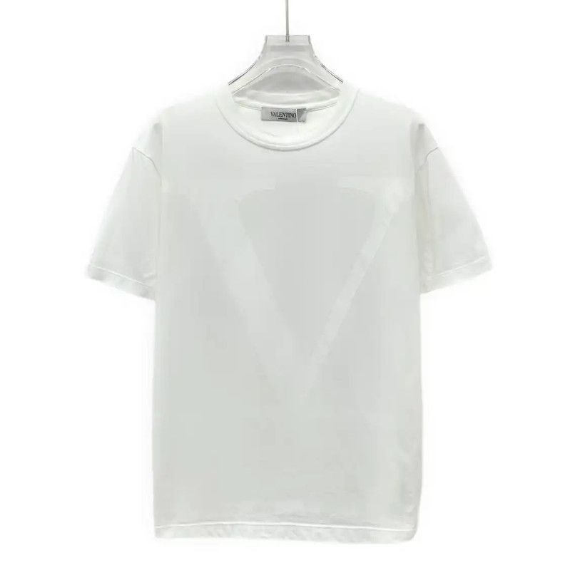 Valentino Valentino Women's White Cotton T-Shirt 0089 Size XS / US 0-2 / IT 36-38 - 1 Thumbnail