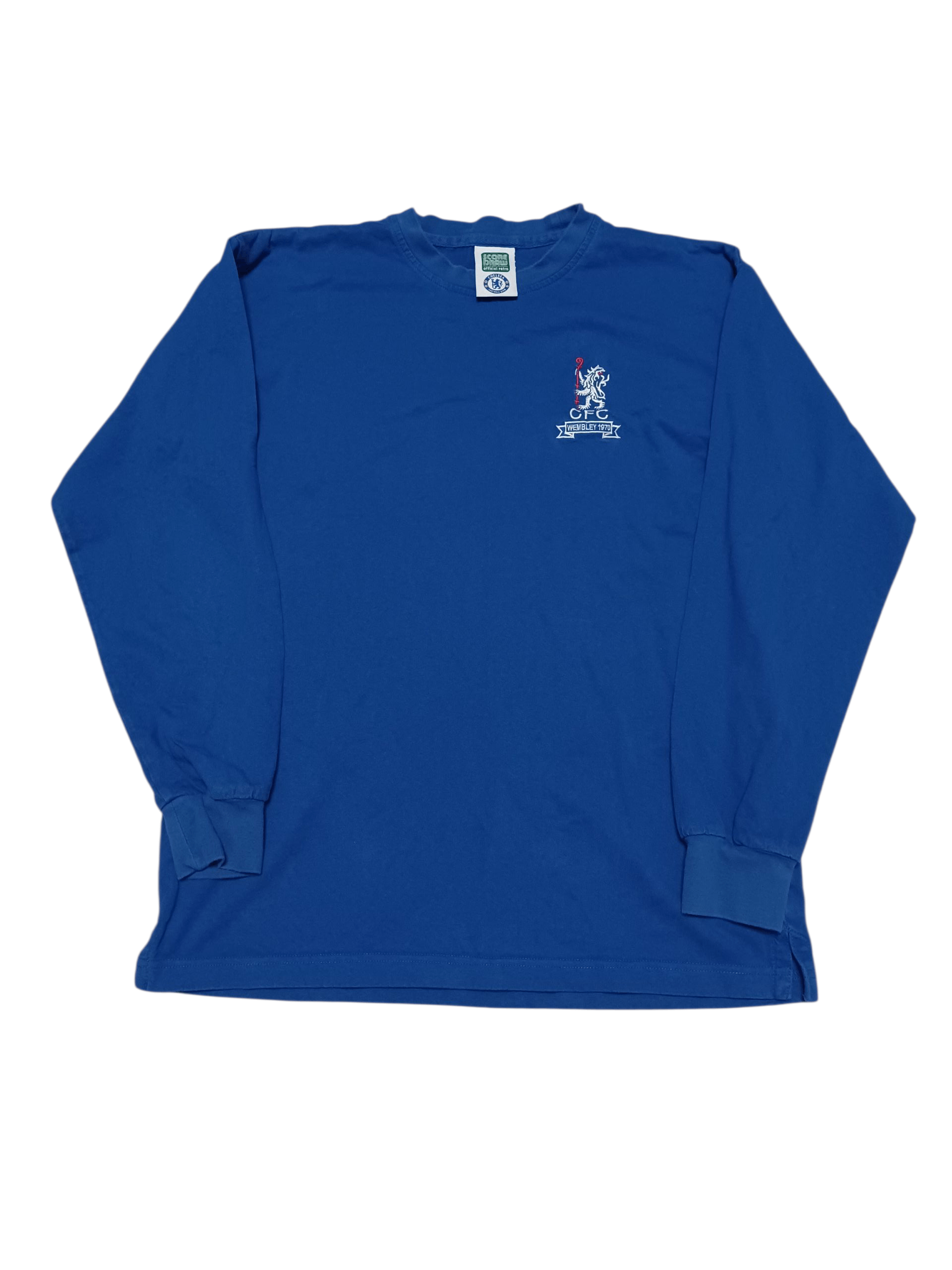 Other CHELSEA LONDON VINTAGE WEMBLEY 1970 SCORE DRAW SOCCER JERSEY Size US L / EU 52-54 / 3 - 1 Thumbnail