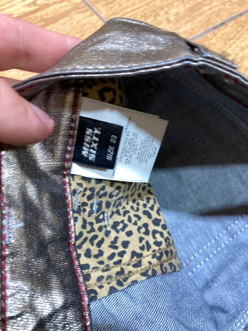Miss Sixty Vintage 90s Miss Sixty Jeans Denim pants streetwear Size 23" - 3 Thumbnail