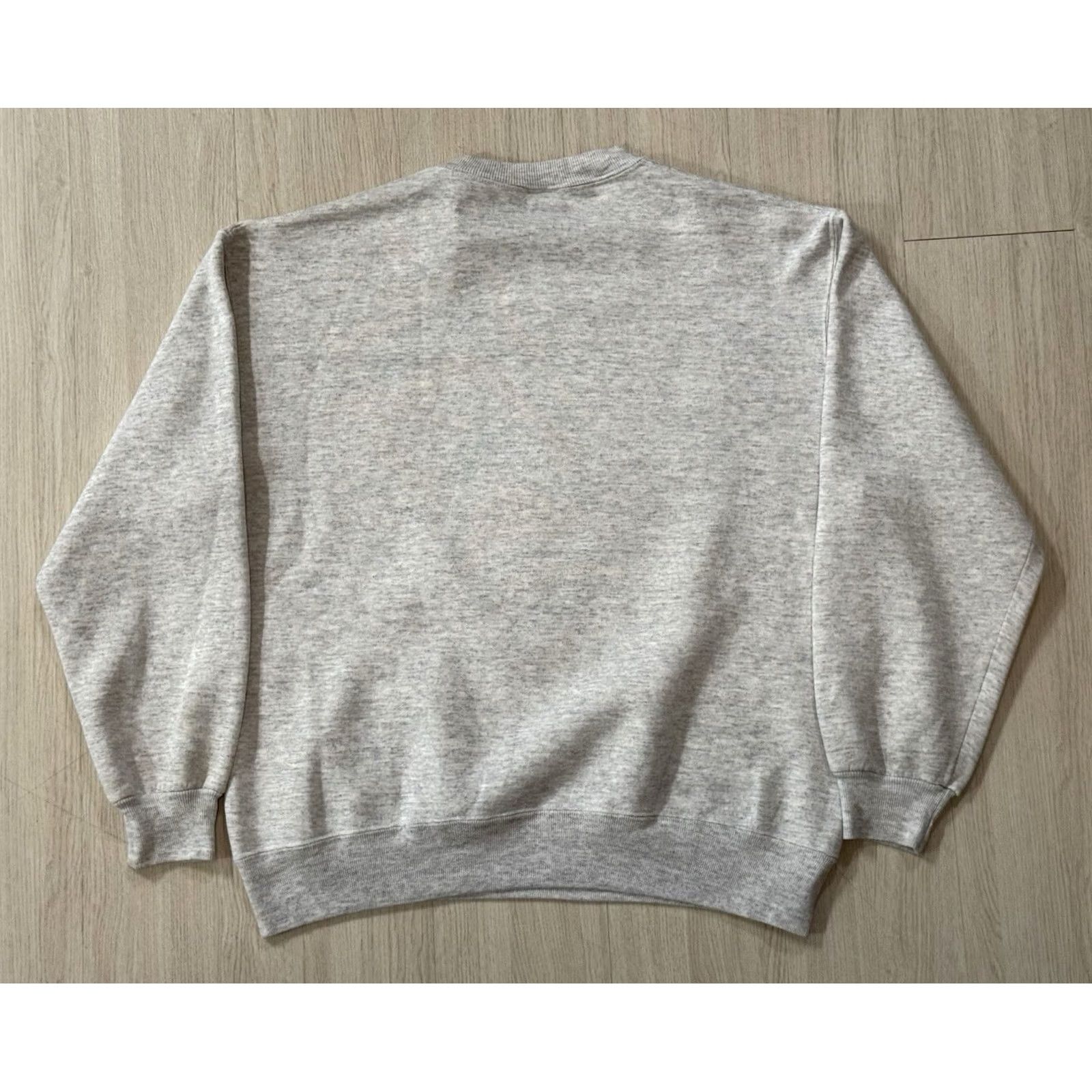 Russell Athletic VINTAGE Texas Longhorns UT Embroidered Logo Crewneck Sweatshirt XL Russell Athletic, Gray, Fleece, 90s, Unisex Adults Size US XL / EU 56 / 4 - 2 Thumbnail