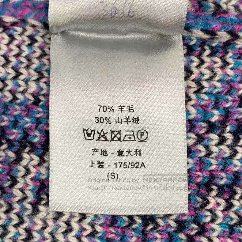 Dior Dior Purple wool letter Logo full-print round-neck long-sl Size US S / EU 44-46 / 1 - 9 Thumbnail