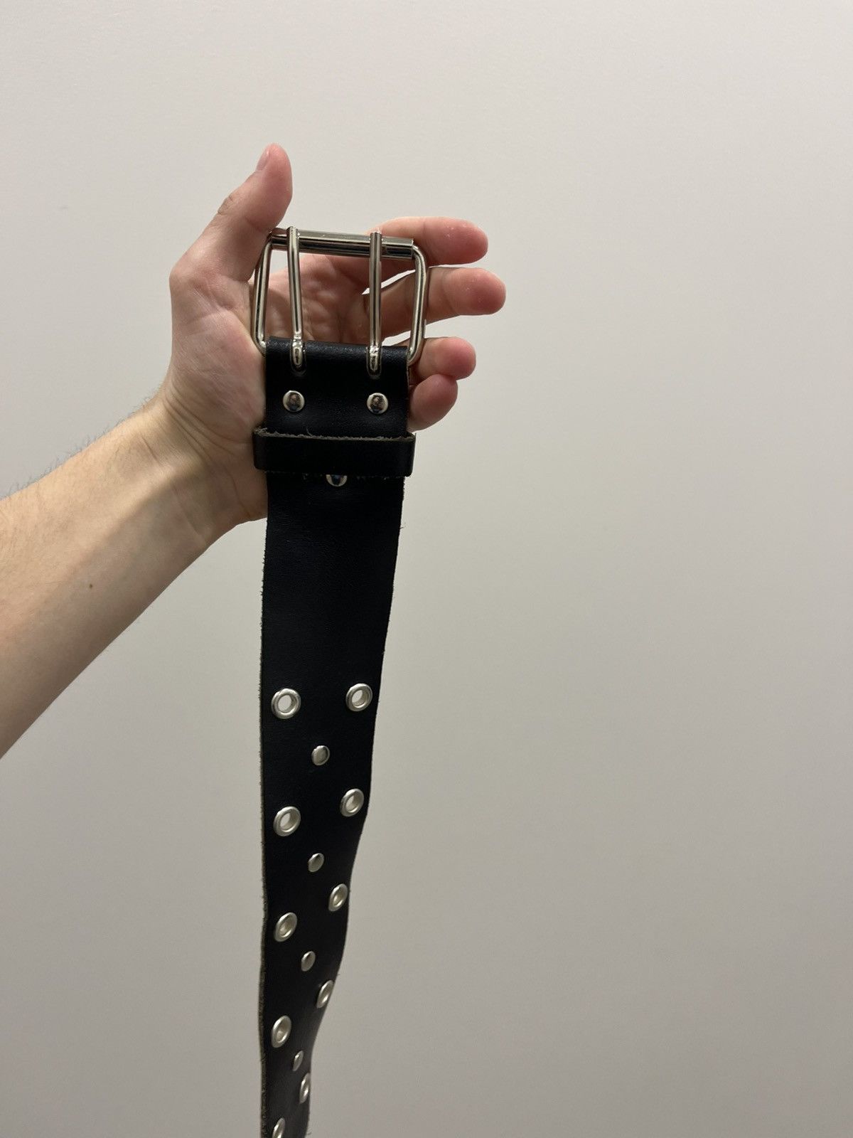 If Six Was Nine 00’s NUMBER NINE STYLE LEATHER RARE Y2K BELT VINTAGE Size ONE SIZE - 2 Thumbnail