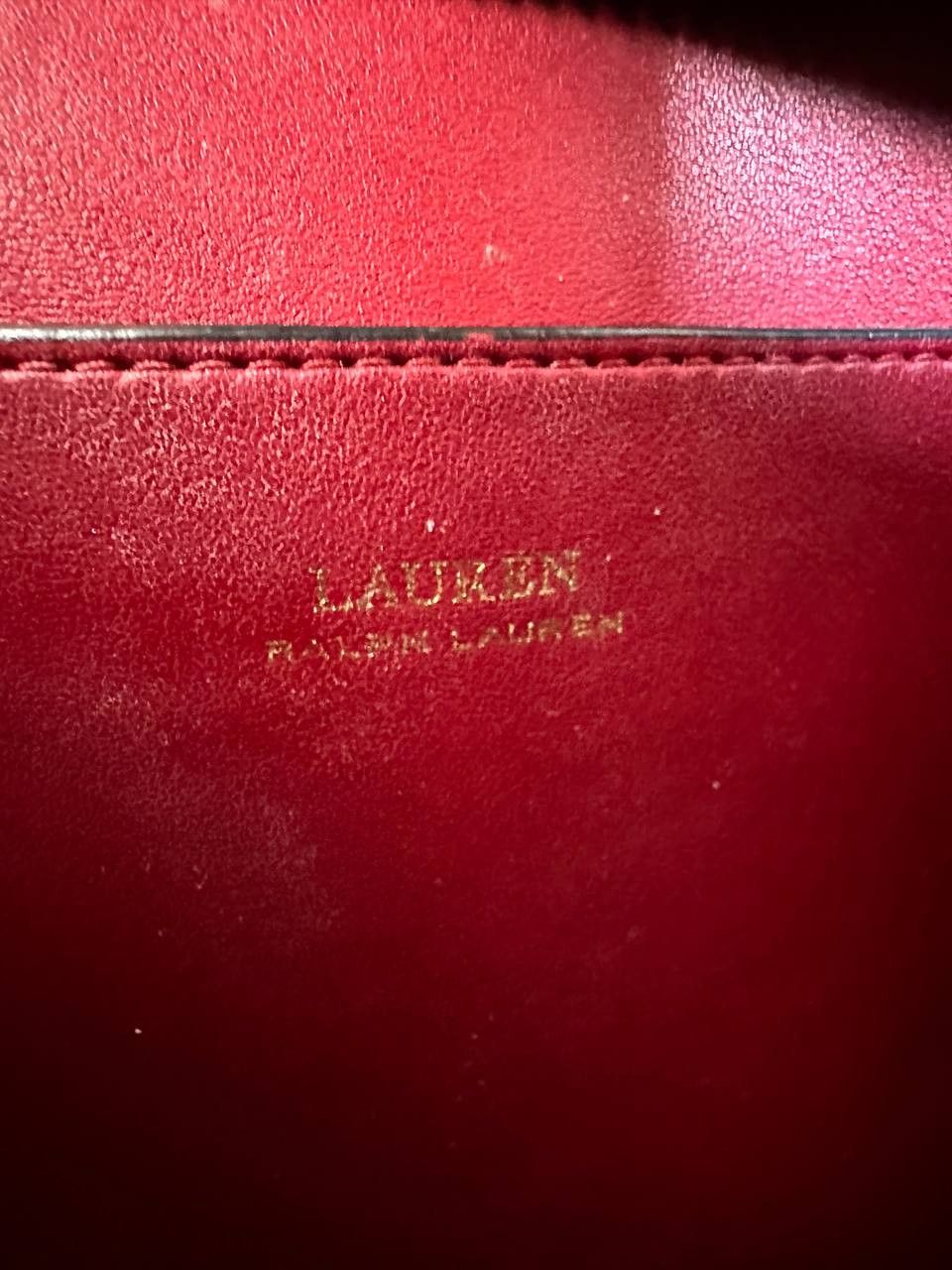 Lauren Ralph Lauren Lauren Ralph Lauren Black Leather Satchel / Tote Bag Size ONE SIZE - 11 Thumbnail