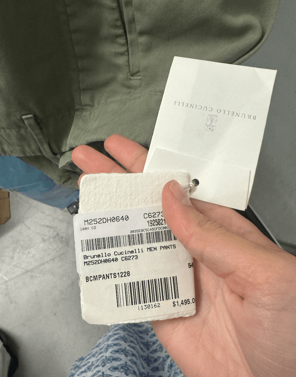 Brunello Cucinelli Brunello Cucinelli Pleated Cargo Pant Size US 38 / EU 54 - 2 Thumbnail