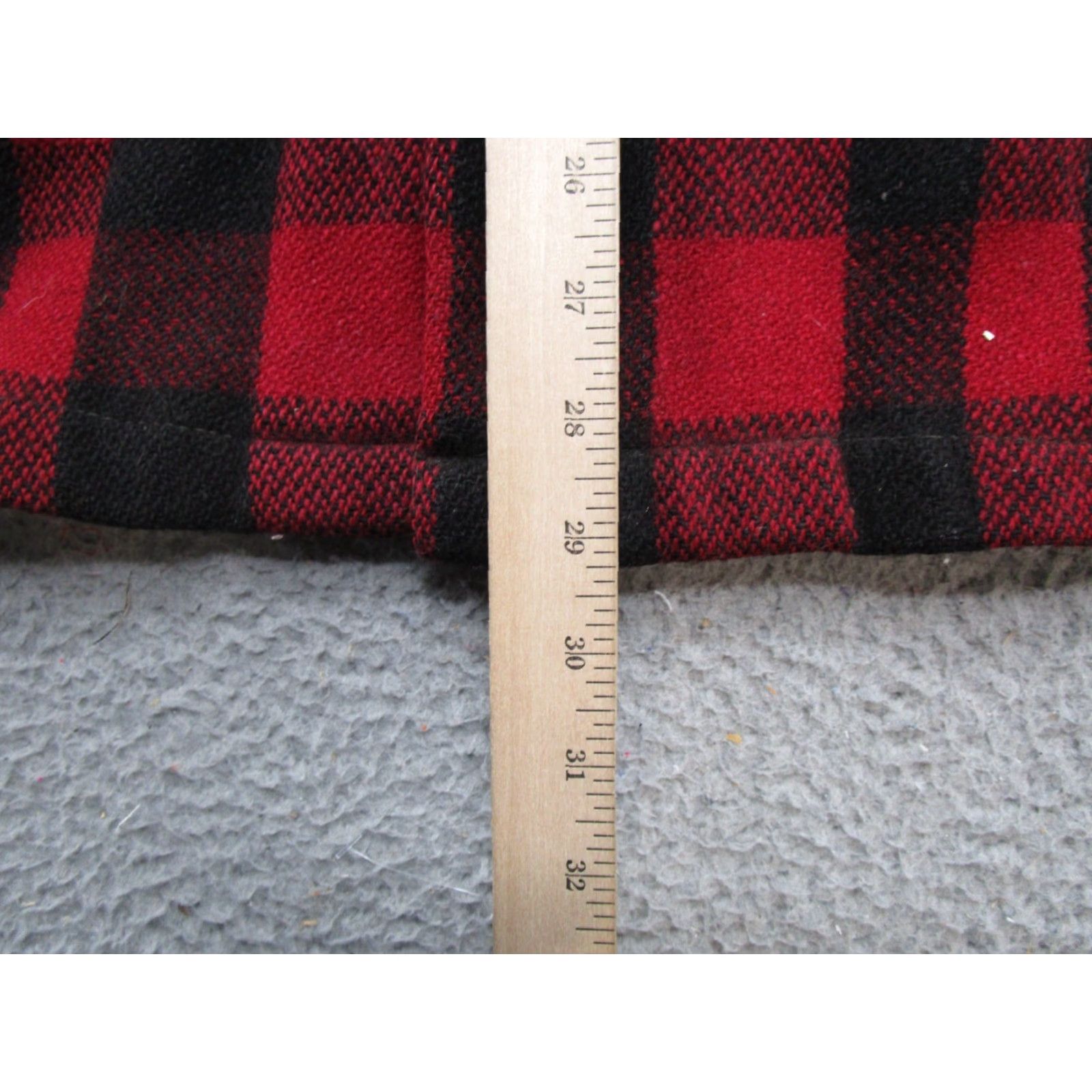 Vintage VINTAGE Stagway Wool Buffalo Plaid Mackinaw Hunting Jacket Canada Button Up READ Size US S / EU 44-46 / 1 - 6 Thumbnail