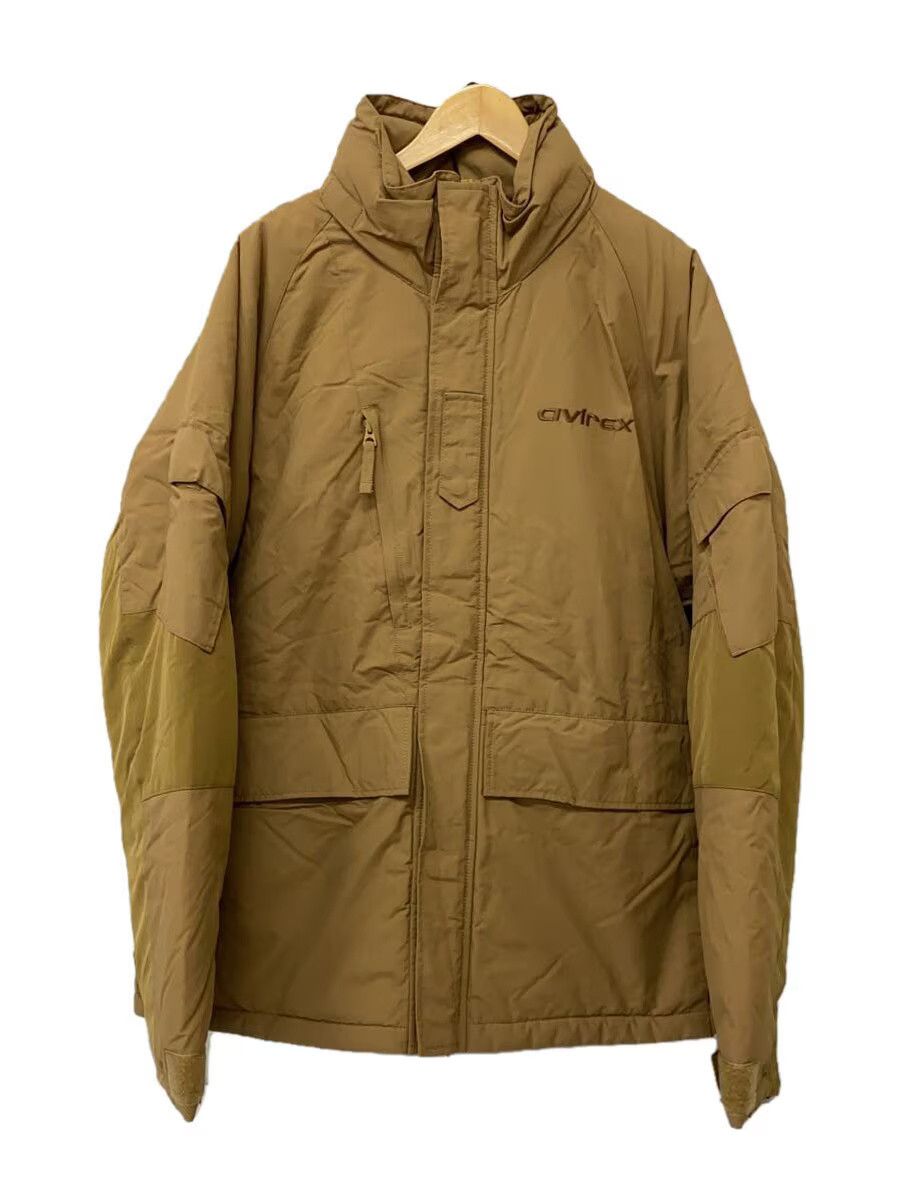 Avirex Avirex Plain Nylon Padded Jacket Camel Size US XXL / EU 58 / 5 - 1 Thumbnail