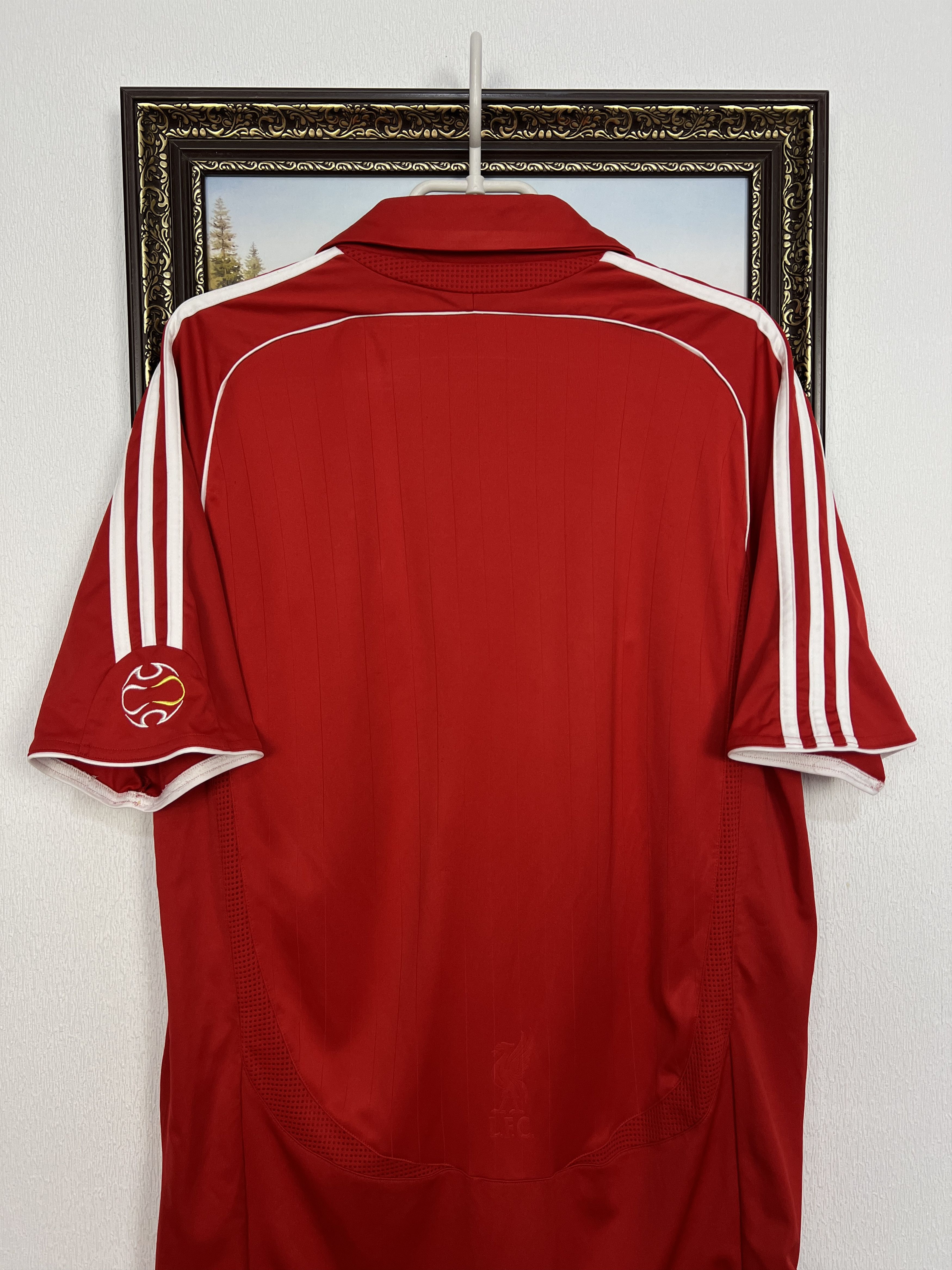 Adidas Liverpool Home football shirt 2006 Soccer Jersey Trikot Size US L / EU 52-54 / 3 - 9 Thumbnail