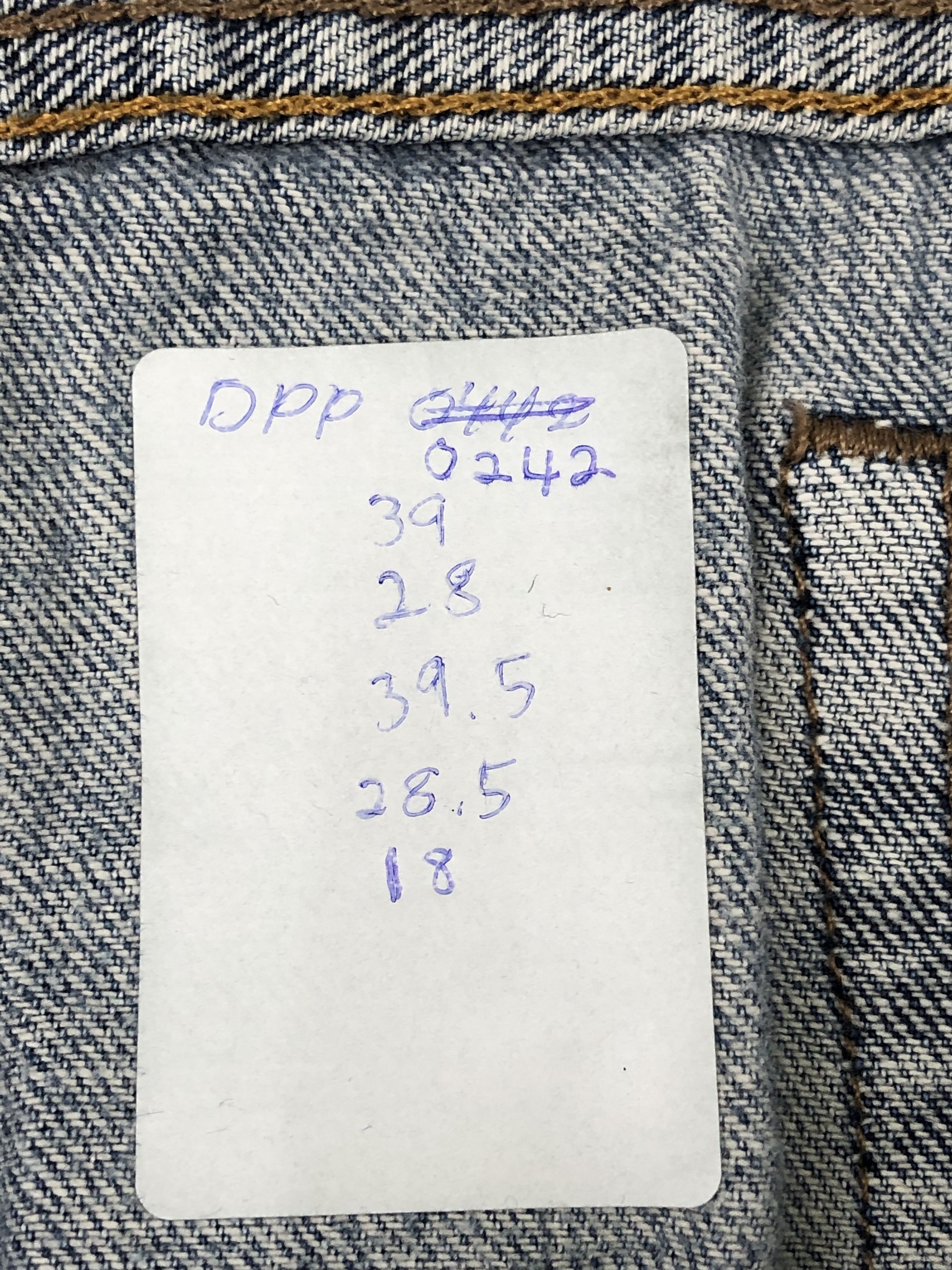 Levi's Vintage Levis 569 Faded Blue Jeans DPP0242 Size US 39 - 13 Thumbnail