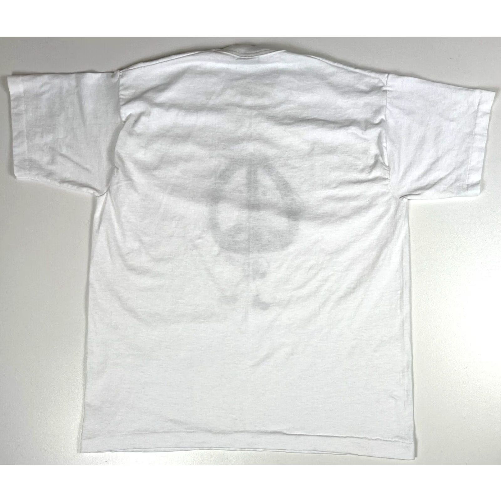 Fruit Of The Loom VINTAGE Grateful Dead T-Shirt Unisex Adults Cotton Poly Blend White XS? No Size L Size US L / EU 52-54 / 3 - 2 Thumbnail