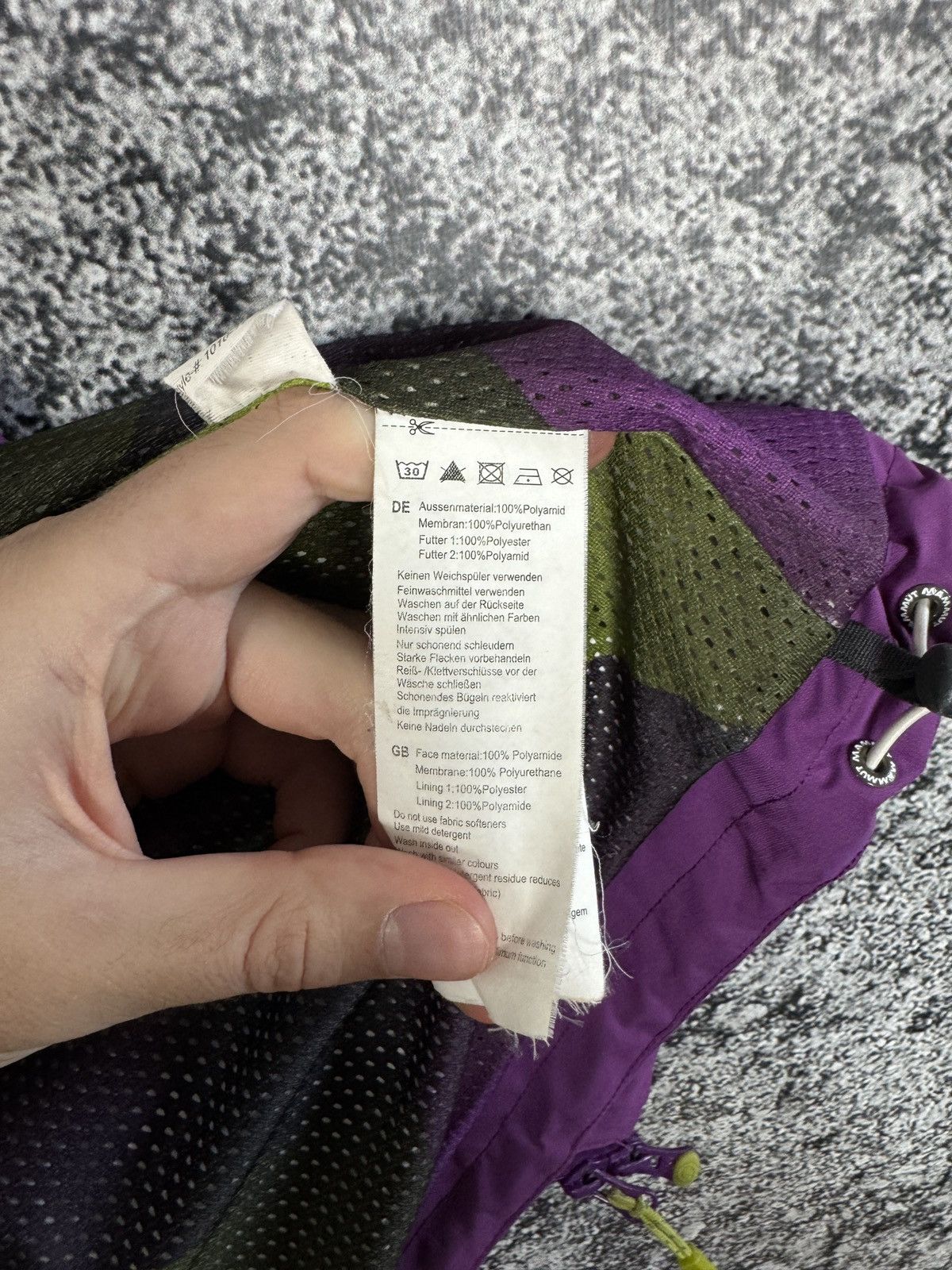 Mammut Mammut Dry Tech Jacket Windbreaker Hiking Outdoor Size M Size M / US 6-8 / IT 42-44 - 12 Thumbnail