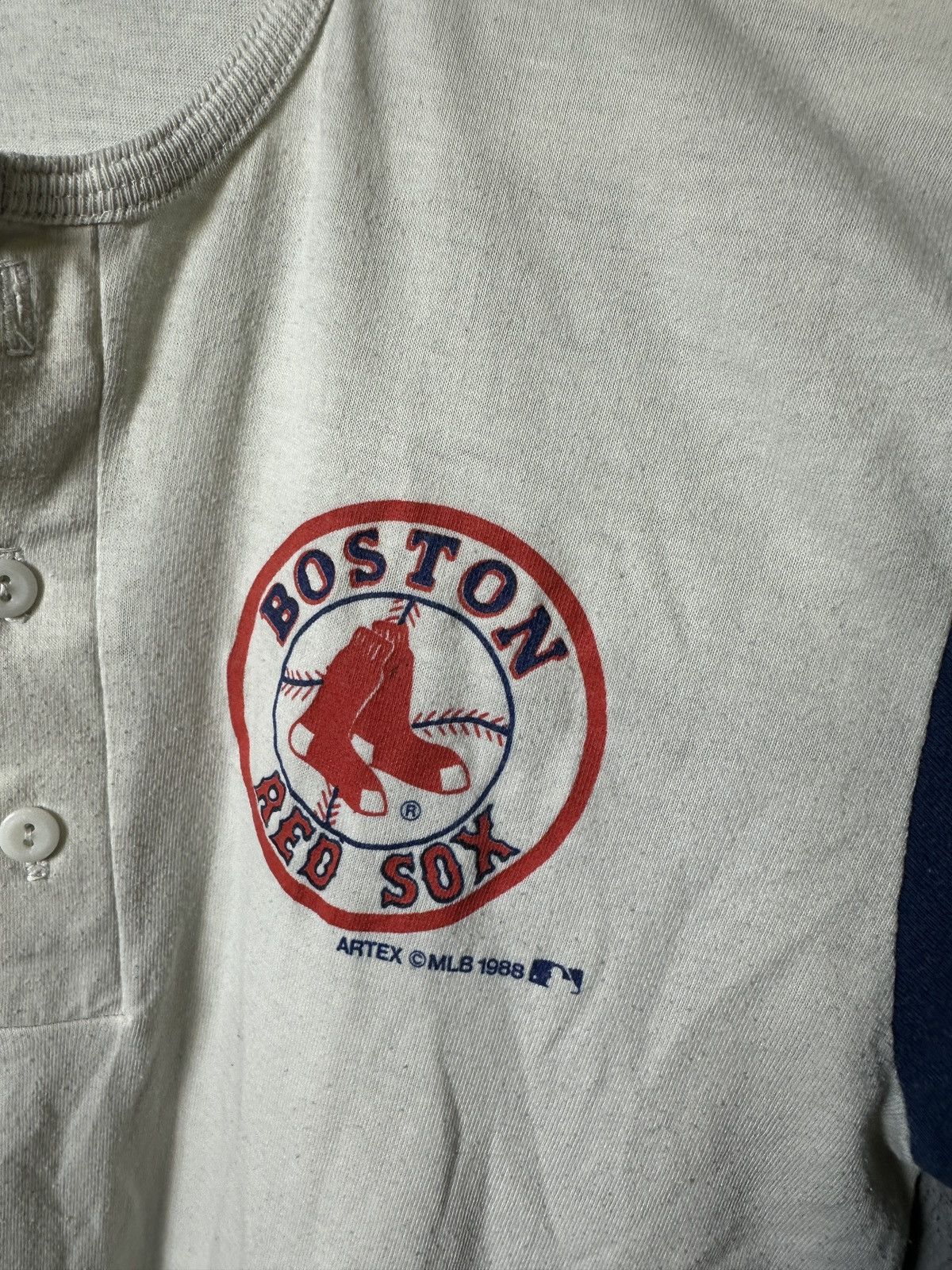 Vintage Vintage 80s Boston Red Sox Baseball T-shirt Cool Retro Style Size US M / EU 48-50 / 2 - 5 Thumbnail