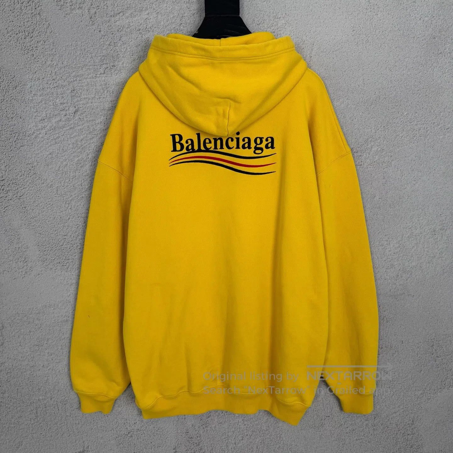 Balenciaga Balenciaga Micro-logo Embroidered Sport Hoodie with Standa Size US L / EU 52-54 / 3 - 2 Thumbnail