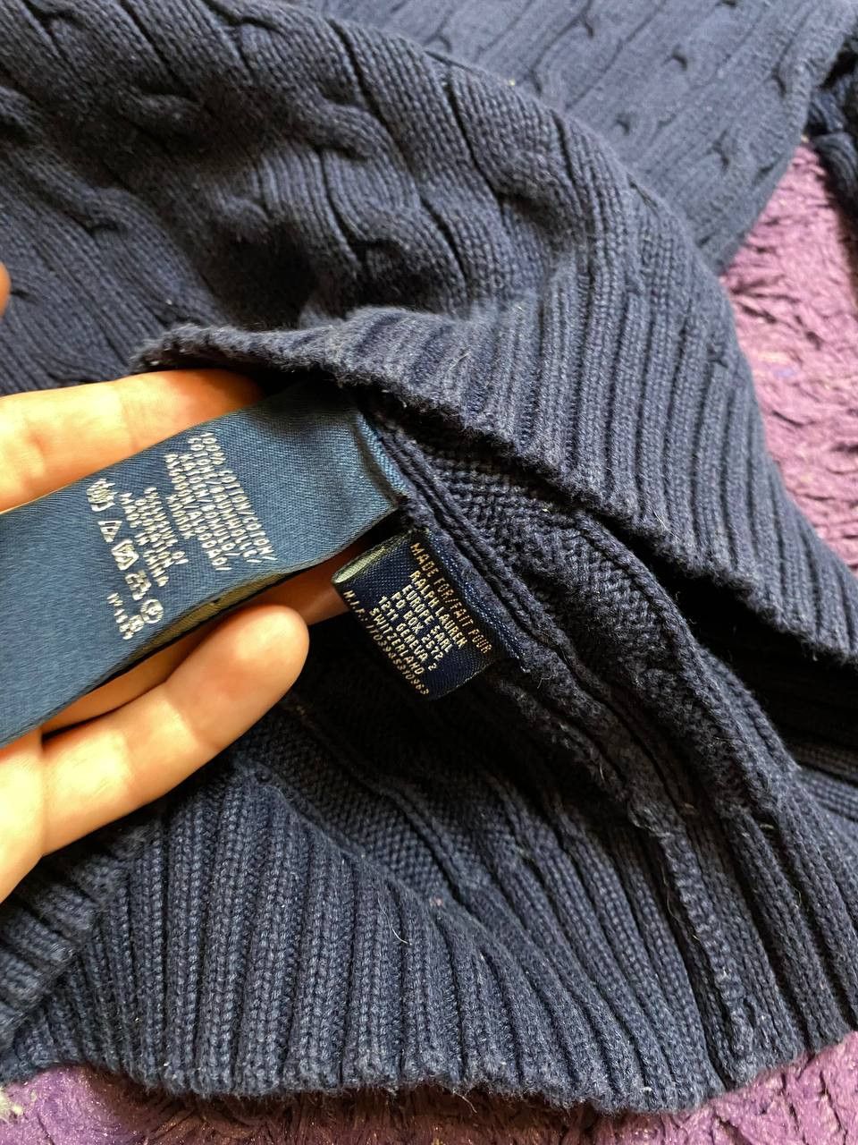 Polo Ralph Lauren Ralph Lauren Sweater Long Sleeve Knit V Neck Pony Size M / US 6-8 / IT 42-44 - 3 Thumbnail
