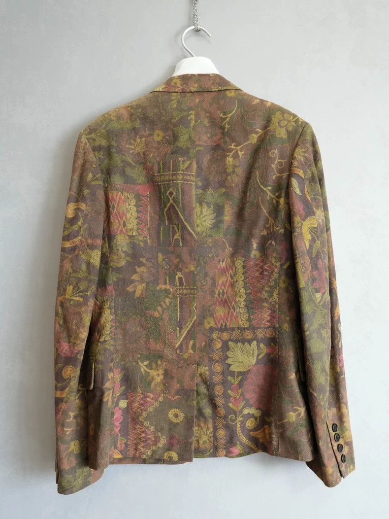Yohji Yamamoto Yohji Yamamoto16SS Totem Floral Agent Jacket 2503-Nextarrow Size US M / EU 48-50 / 2 - 3 Thumbnail