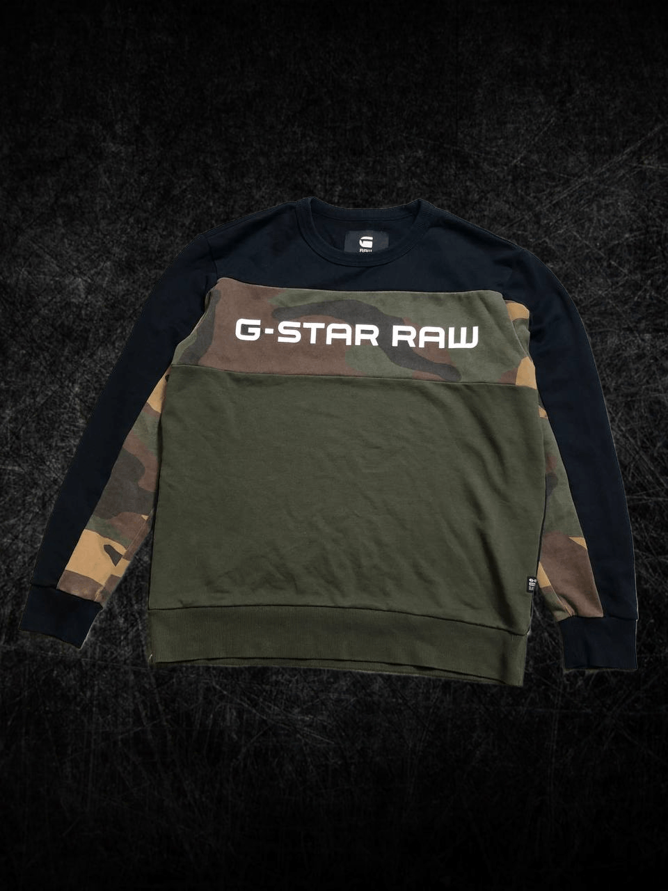 G-Star Raw Swando Camo Block SWEATSHIRT Pullover