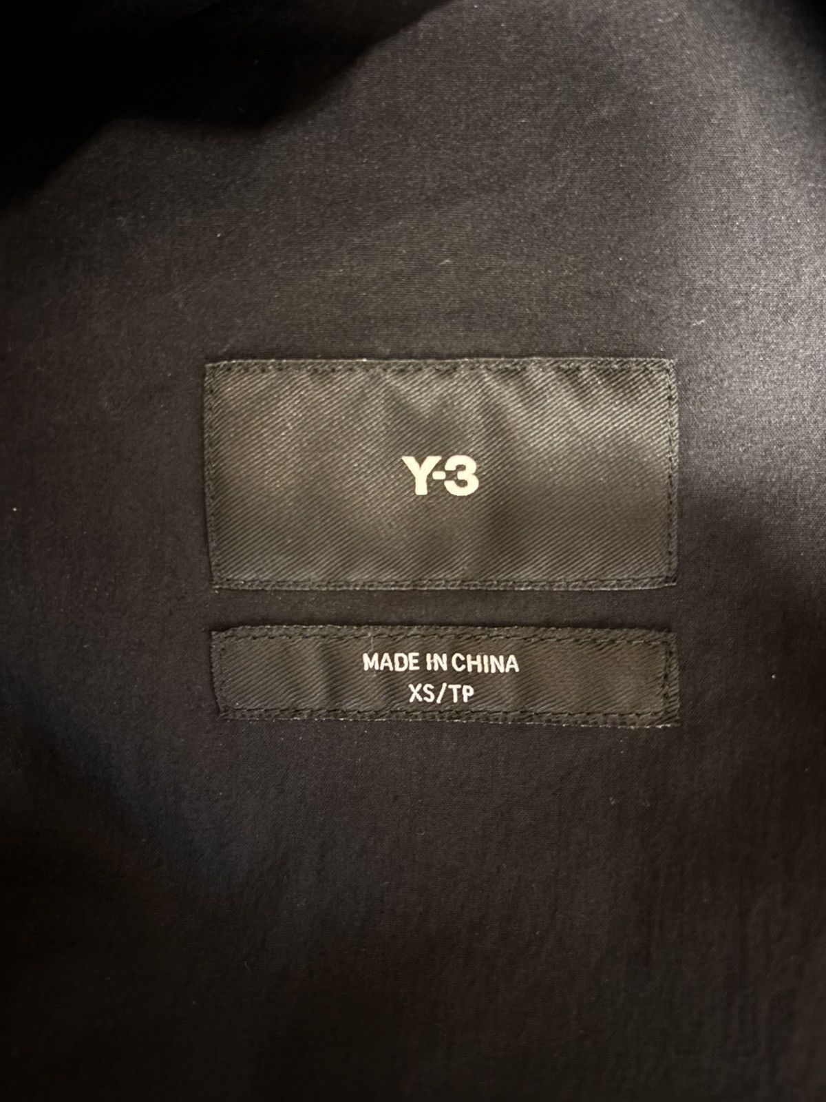 Y-3 Y3 Asymmetrical Black Button Up Size US L / EU 52-54 / 3 - 4 Thumbnail