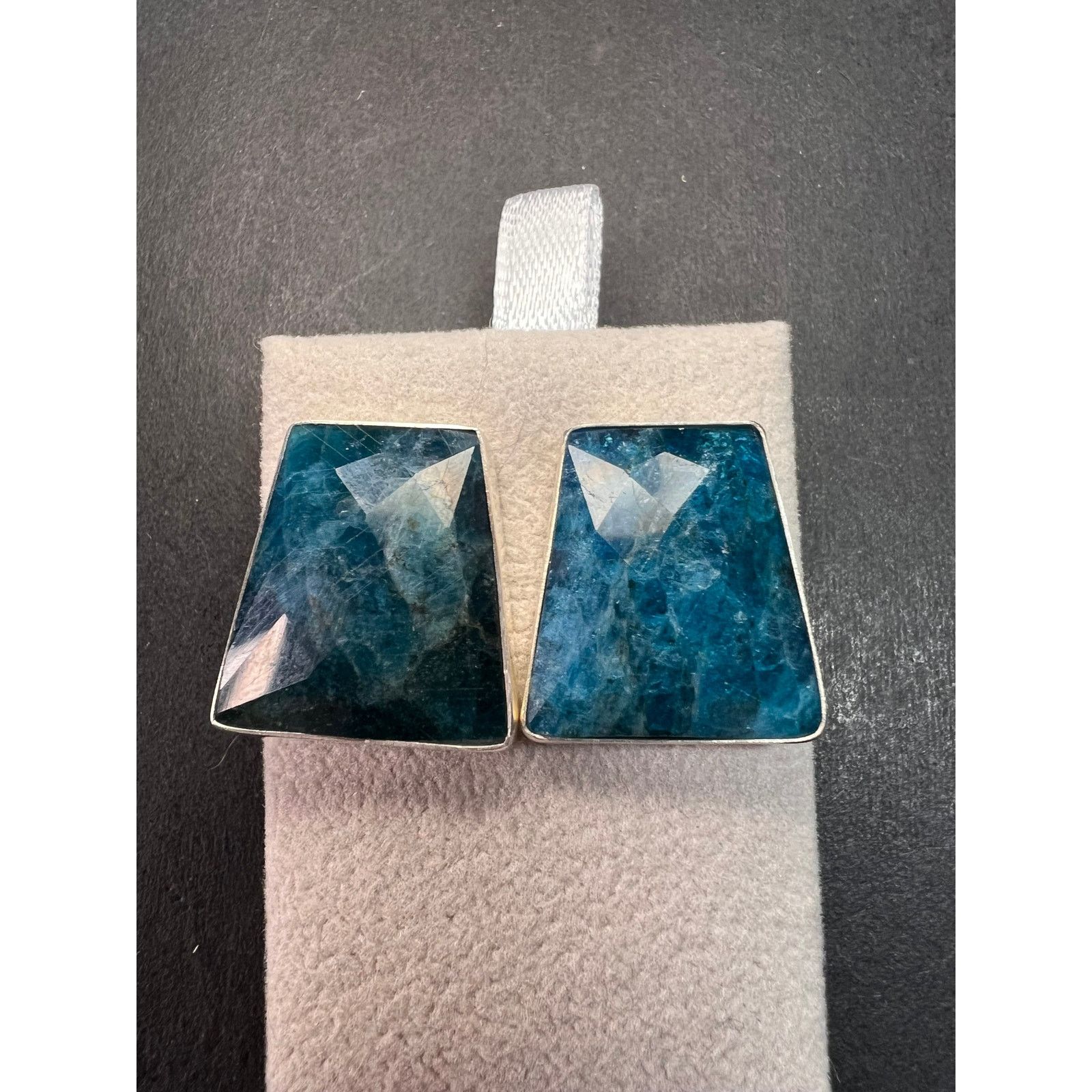 Other NEW Jay King blue apatite geometric sterling silver earrings Size ONE SIZE - 20 Thumbnail