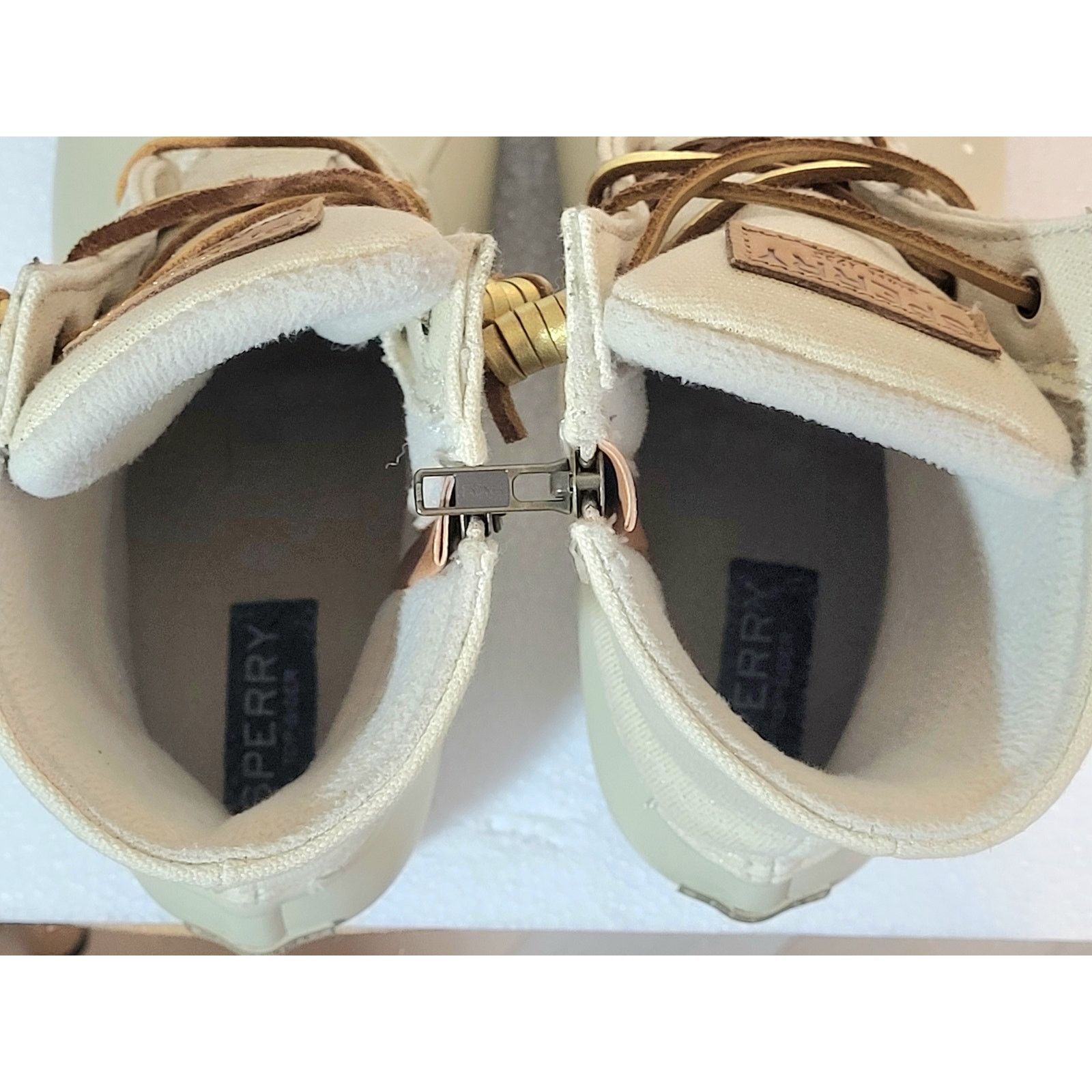 Sperry Sperry Saltwater Duck Boots EUC Women 10 Barely Worn Sparkle Size US 10 / IT 40 - 4 Thumbnail
