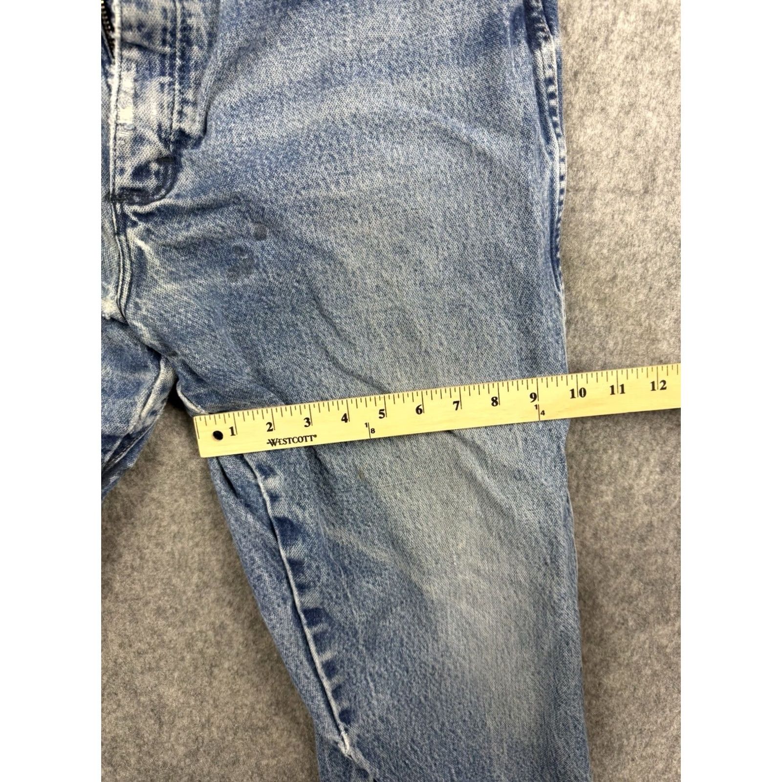 Wrangler Wrangler Jeans Men's 36x30 Flame-Resistant FR Straight Denim Blue Cotton 5-Pocket USA Cowboy Size US 36 / EU 52 - 4 Thumbnail