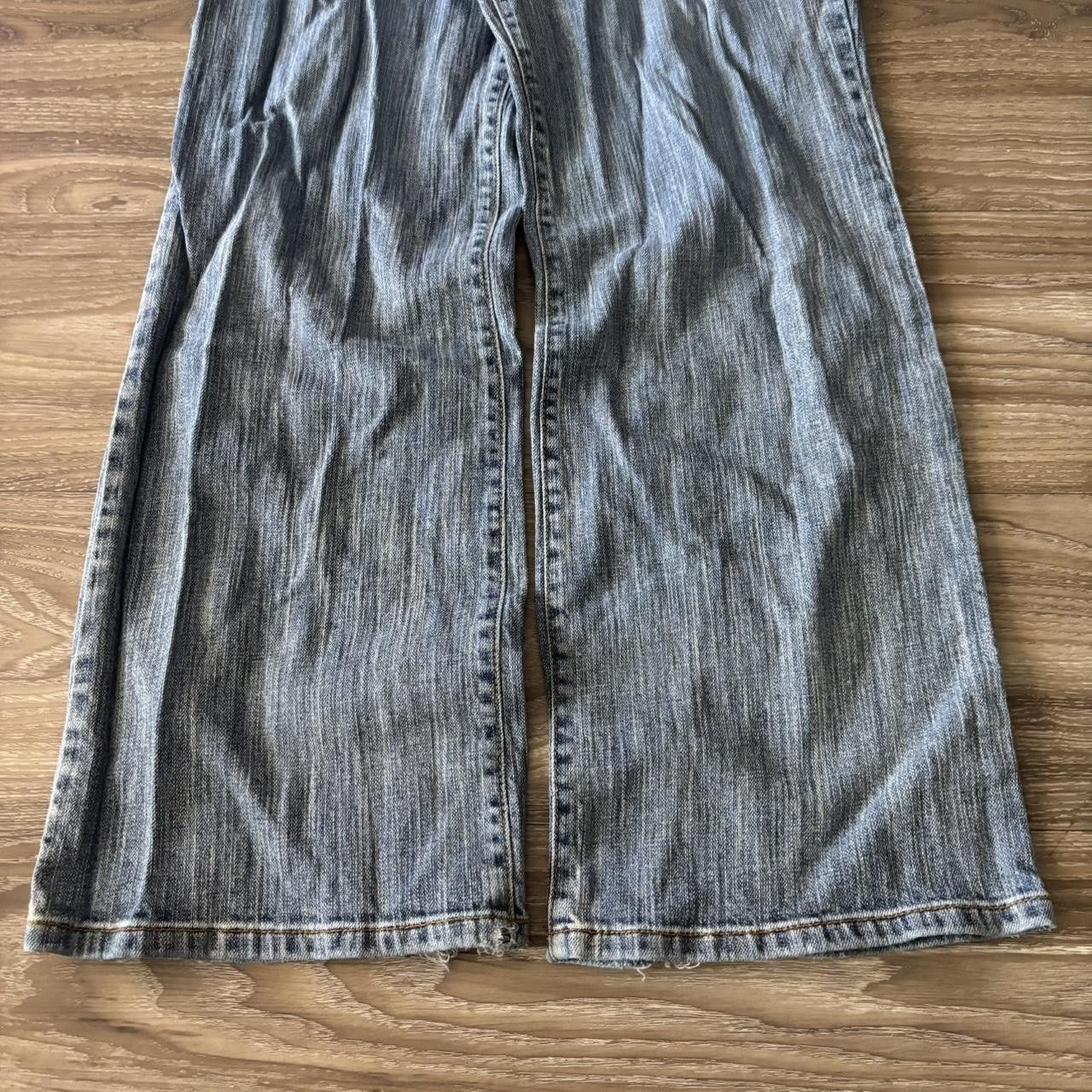 Vintage Crazy Vintage Y2K/2000s Grunge Dark Wash Skater Baggy Denim Jeans! 36x32 Size US 36 / EU 52 - 6 Thumbnail