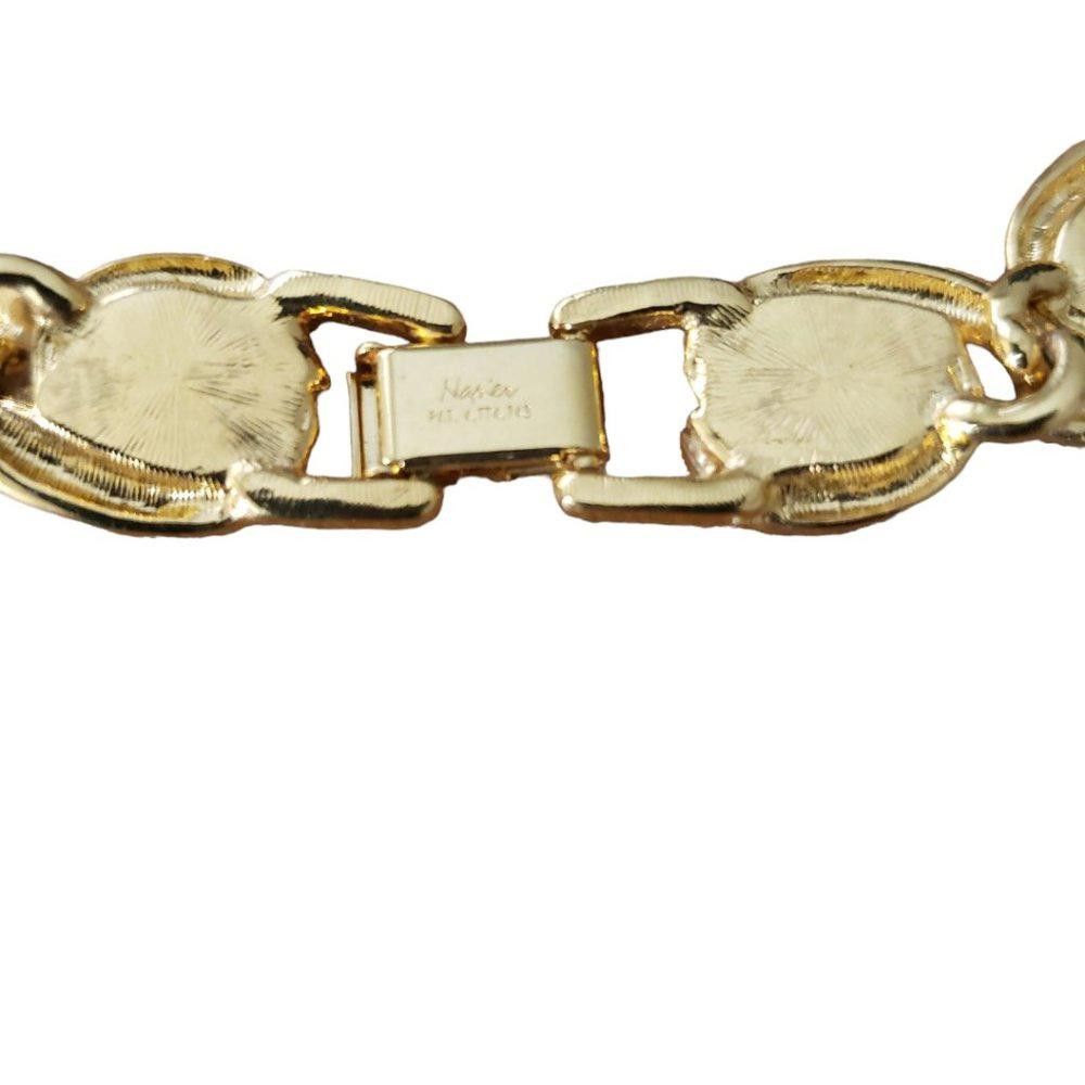 Designer Napier Vintage Gold Tone and Pearl Necklace Size ONE SIZE - 4 Thumbnail