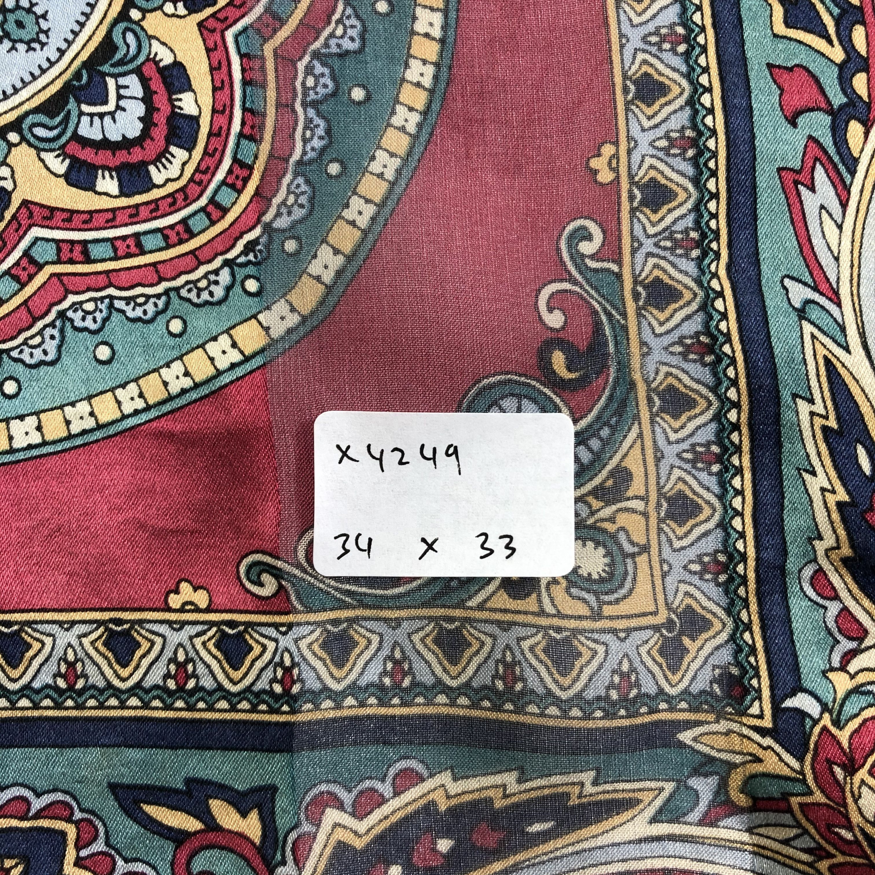 Vintage Vintage Silk Scarf Size ONE SIZE - 6 Thumbnail
