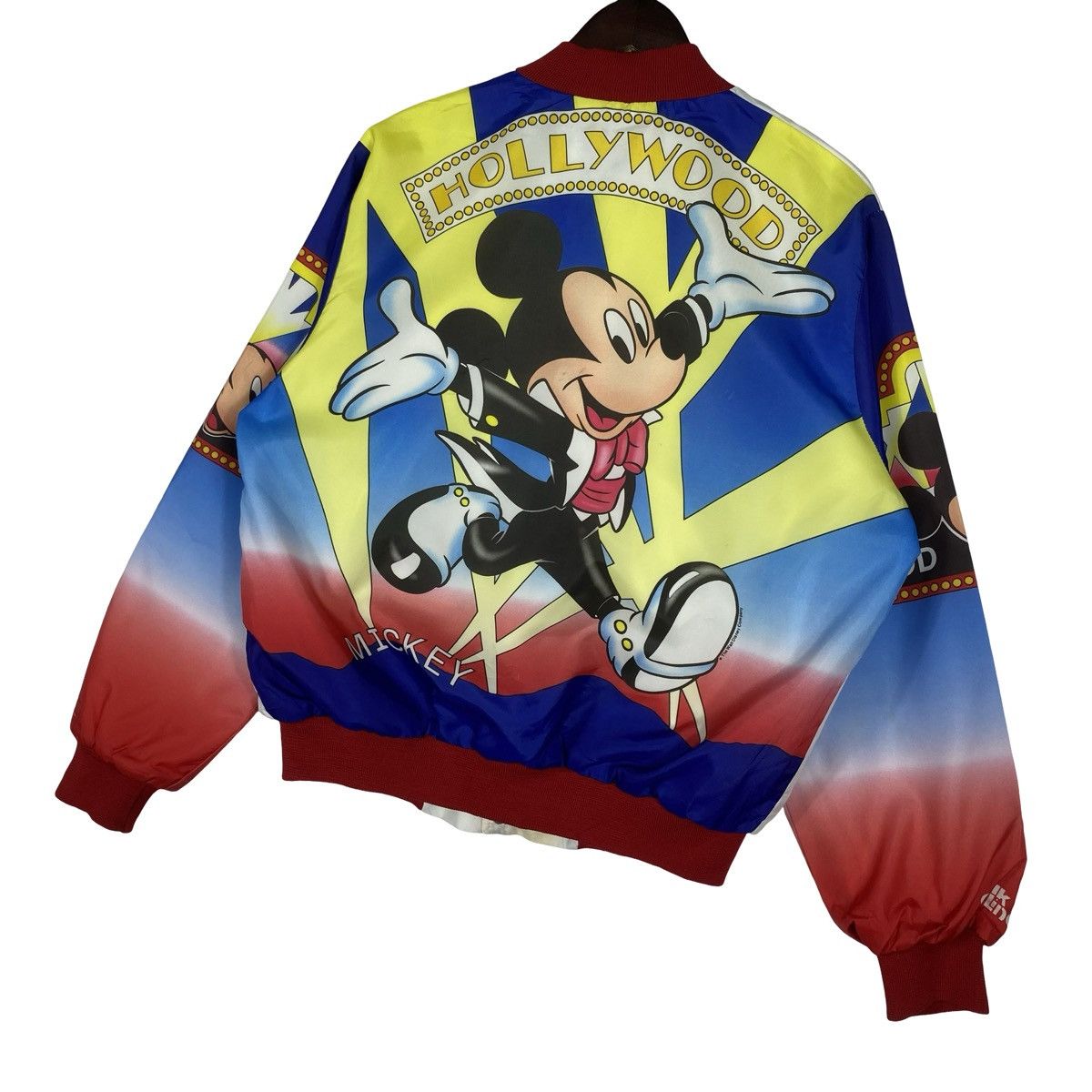 Mickey Mouse Vintage 90s Mickey Mouse Hollywood Satin Bomber Jacket Size M / US 6-8 / IT 42-44 - 2 Thumbnail