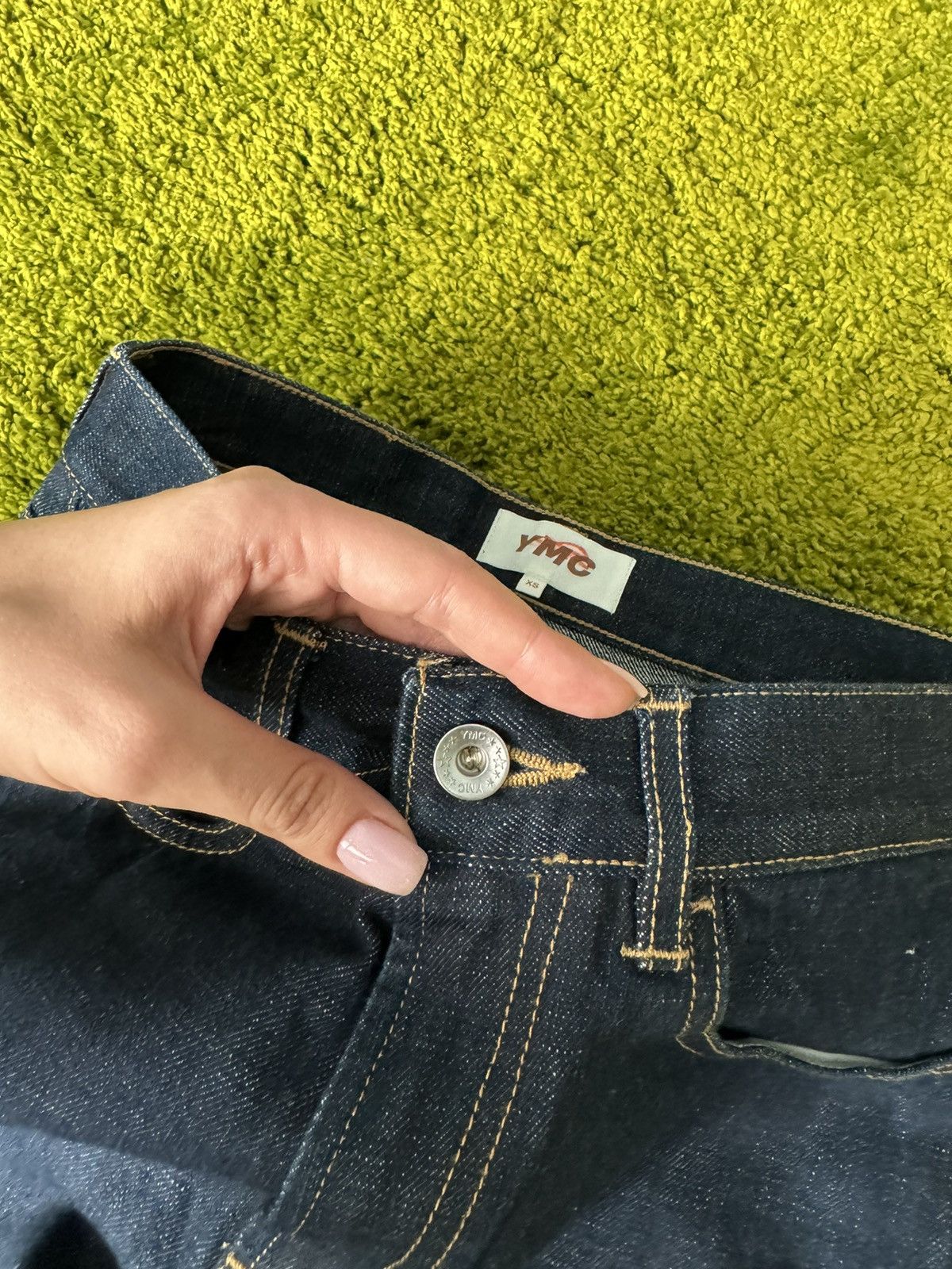 Designer × YMC You Must Create YMC mom fit Japanese selvedge jeans denim Size US 29 - 5 Thumbnail