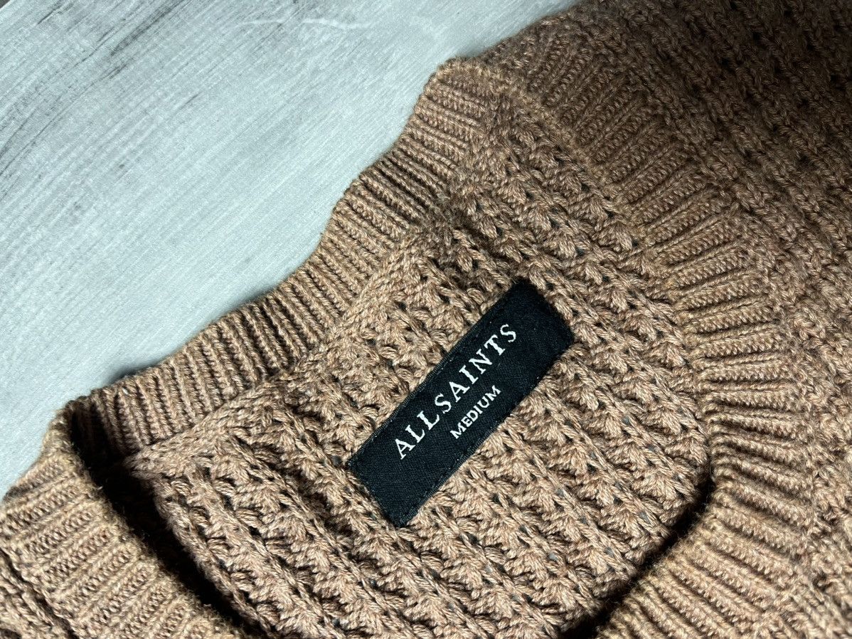 Allsaints Allsaints sweater knit chainmail jumper size Medium Size US M / EU 48-50 / 2 - 4 Thumbnail