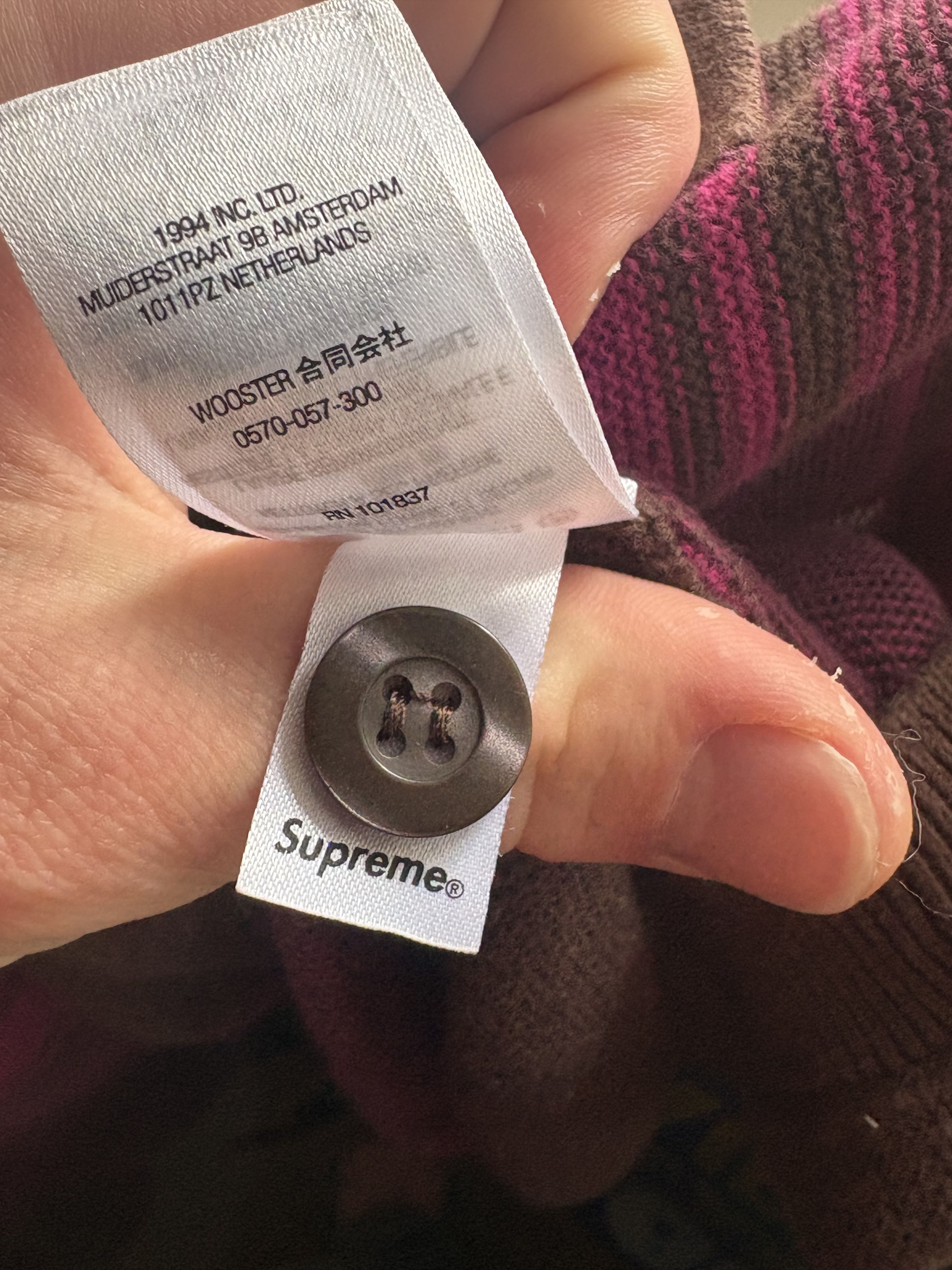 Supreme Supreme Striped Button up Polo Shirt Size US M / EU 48-50 / 2 - 5 Thumbnail