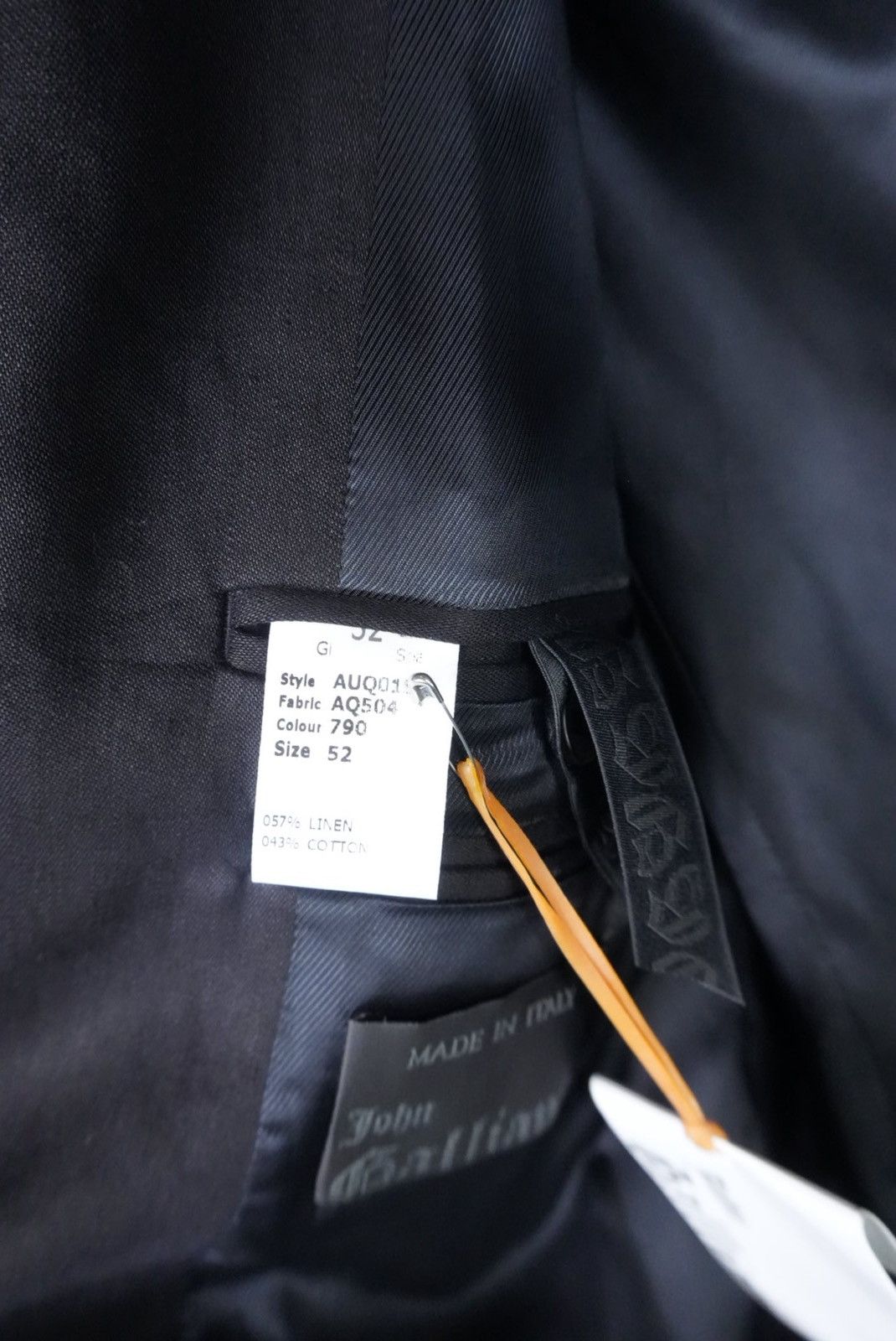 John Galliano Rare John Galliano Deadstock Embellished Blazer Size 52 Size 52R - 6 Thumbnail