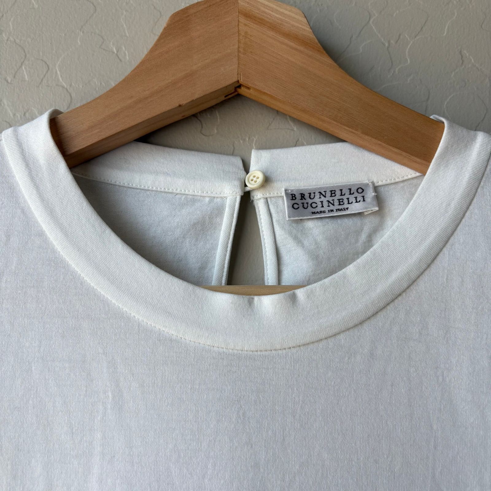 Brunello Cucinelli Brunello Cucinelli Stripe Short Sleeve T-Shirt Size M Size M / US 6-8 / IT 42-44 - 5 Thumbnail