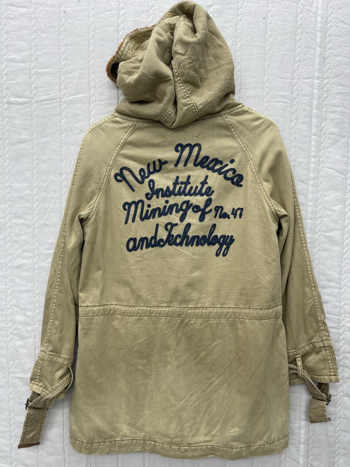 Japanese Brand × Vintage VTG CUBE SUGAR U.S.J ARMY PARKA HOODIE Size US M / EU 48-50 / 2 - 4 Thumbnail