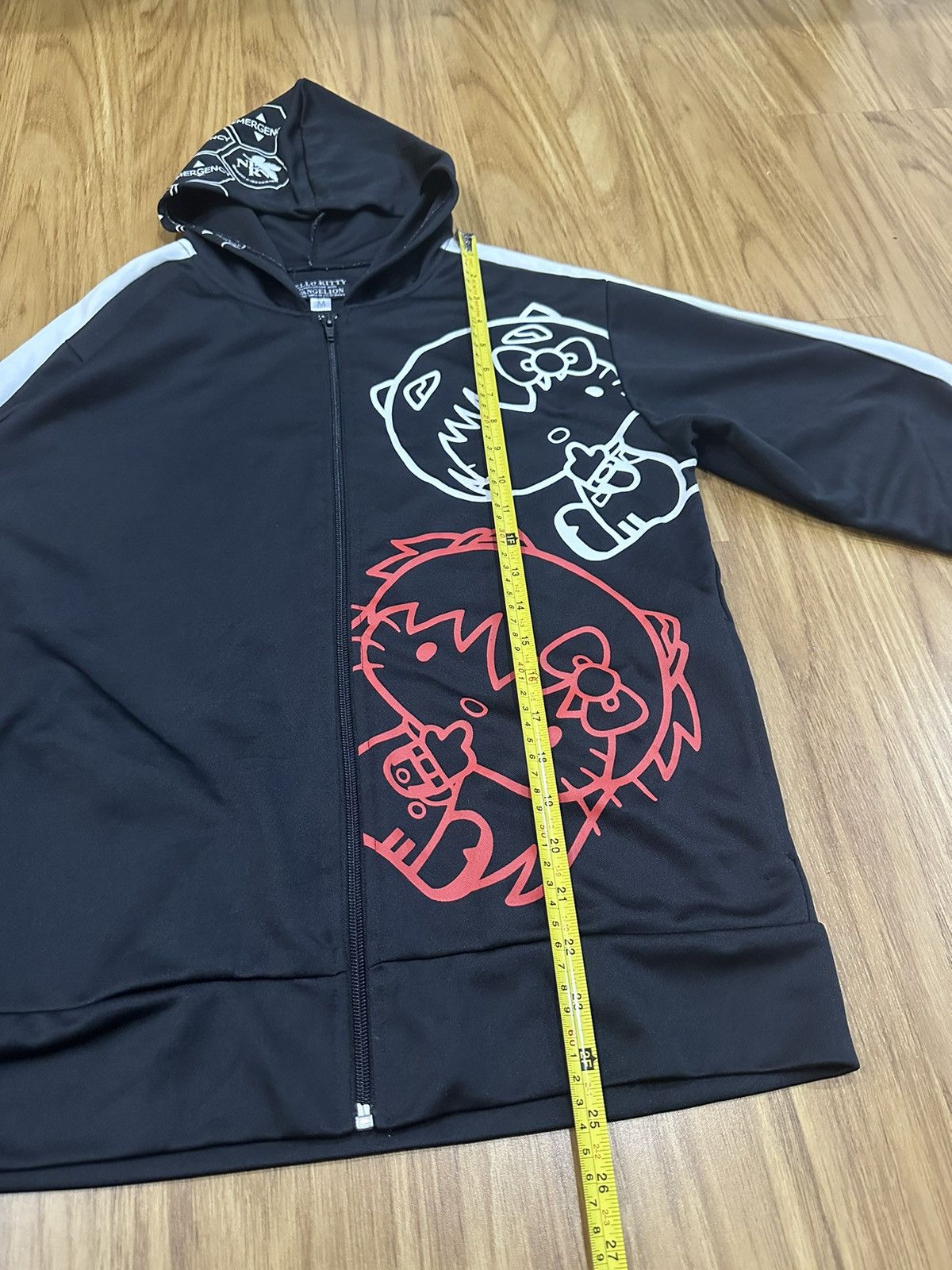 Anime 2012 Super Rare Hello Kitty x Neon Genesis Evangelion Size US M / EU 48-50 / 2 - 7 Thumbnail