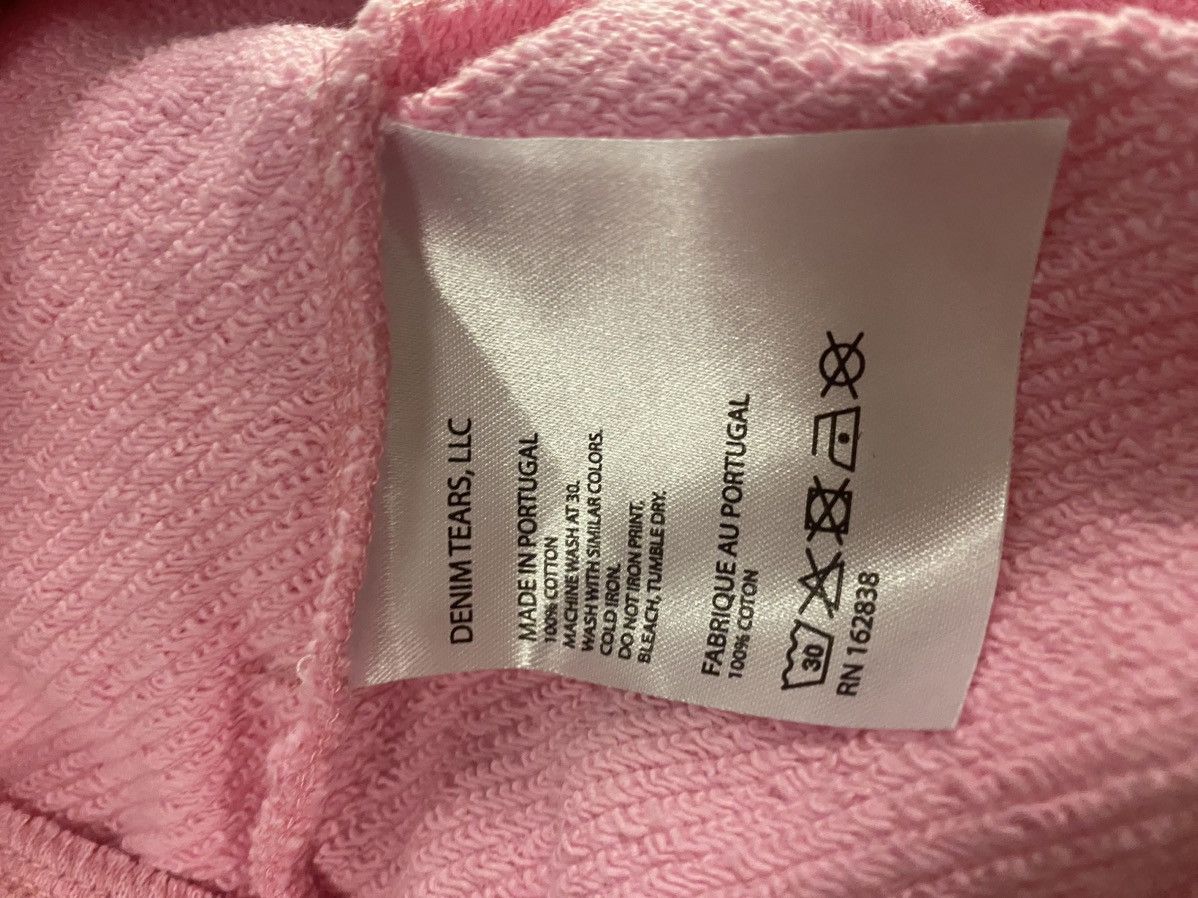 DENIM TEARS Denim tears pink sweat pants medium new Size US 33 - 3 Thumbnail