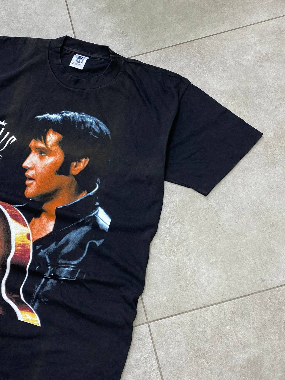 Band Tees Vintage Elvis The Tribute 1994 Single Stitch Promo T-Shirt Size US L / EU 52-54 / 3 - 7 Thumbnail