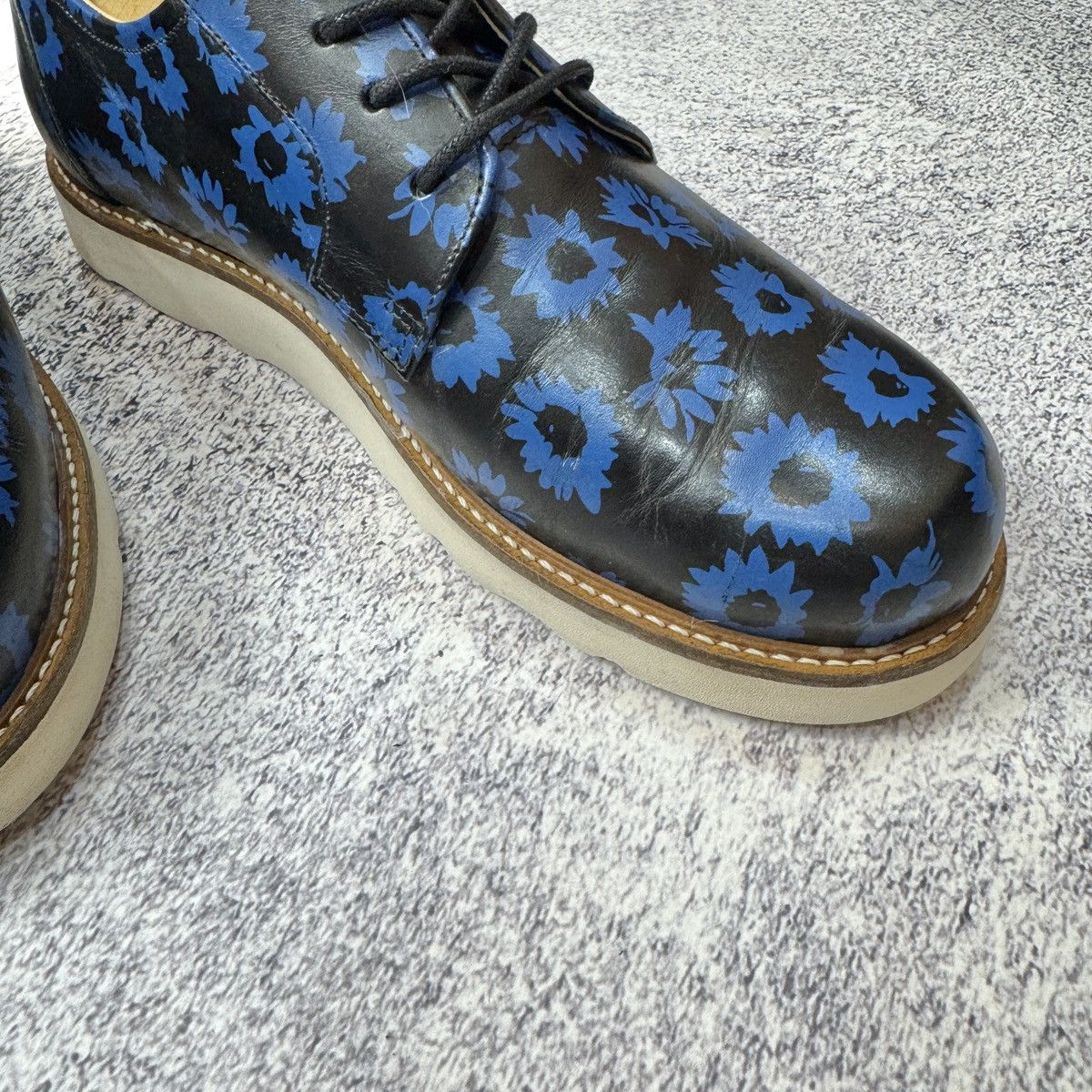 Designer × Soulland Soulland Mens Leather Derbies US9 UK8 EU42 27cm Size US 9 / EU 42 - 5 Thumbnail