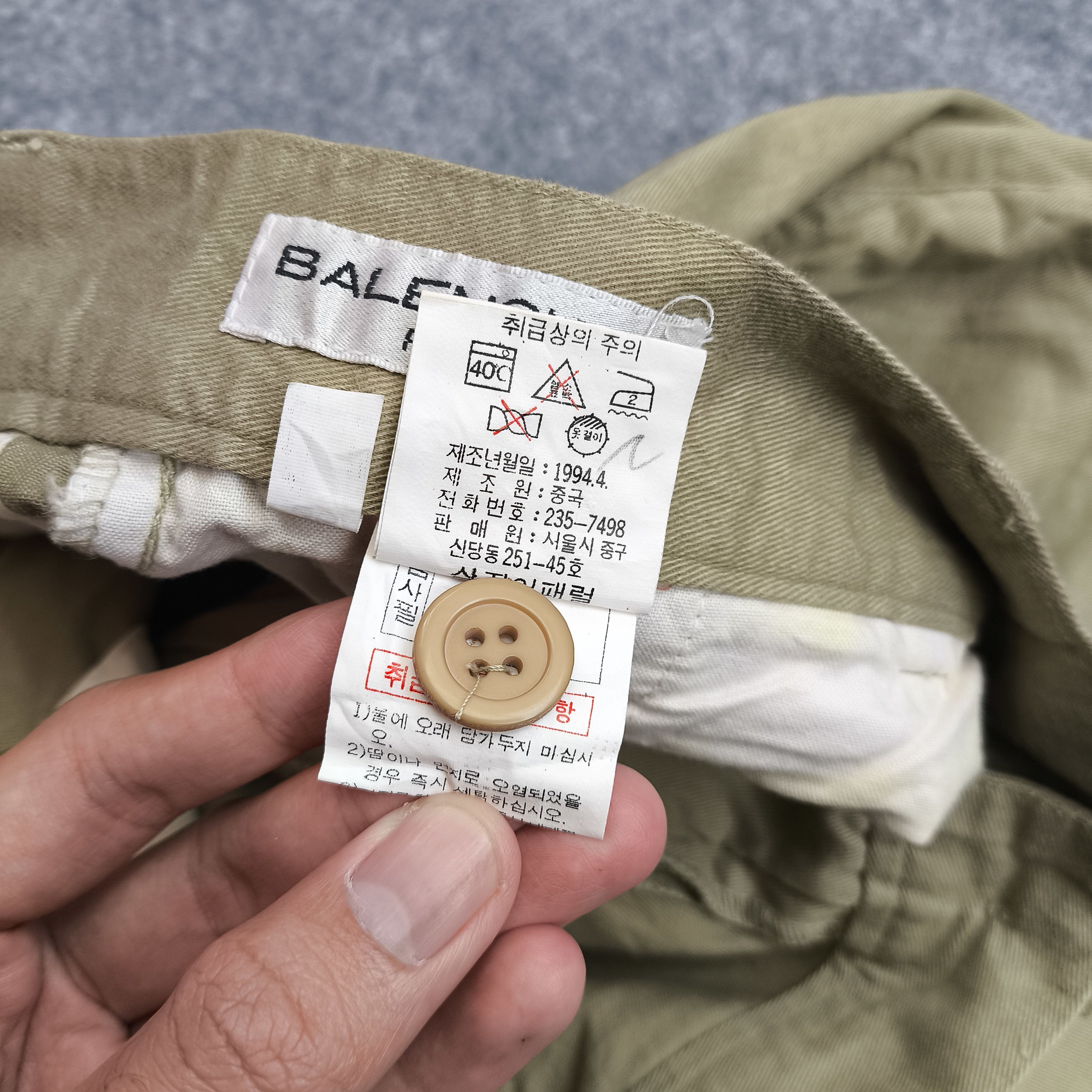 Balenciaga 90s Balenciaga chinos casual pants (sz tag 36) Size US 33 - 5 Thumbnail
