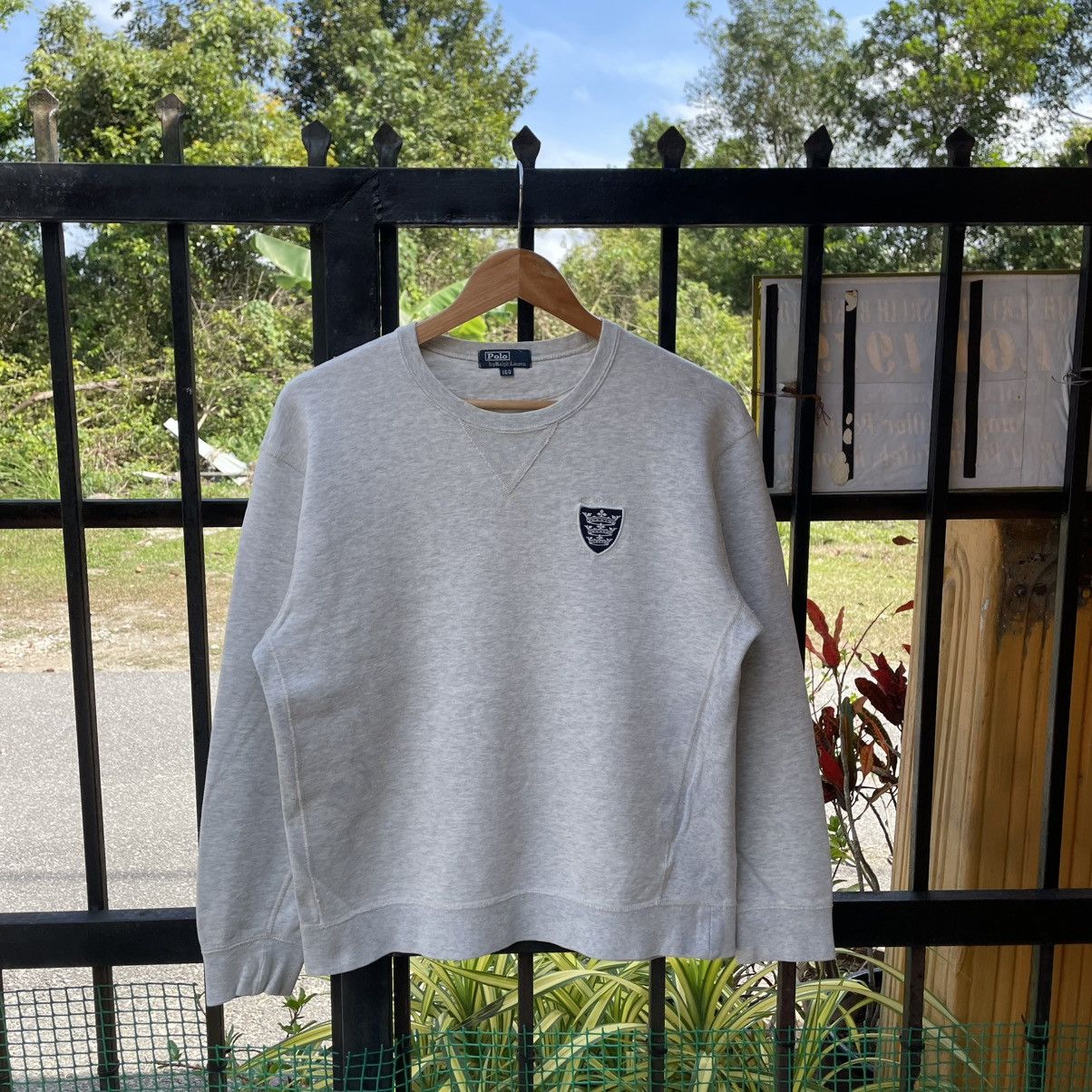 🔥Vintage Polo Ralph Lauren Crown Logo Jumper Sweatshirts