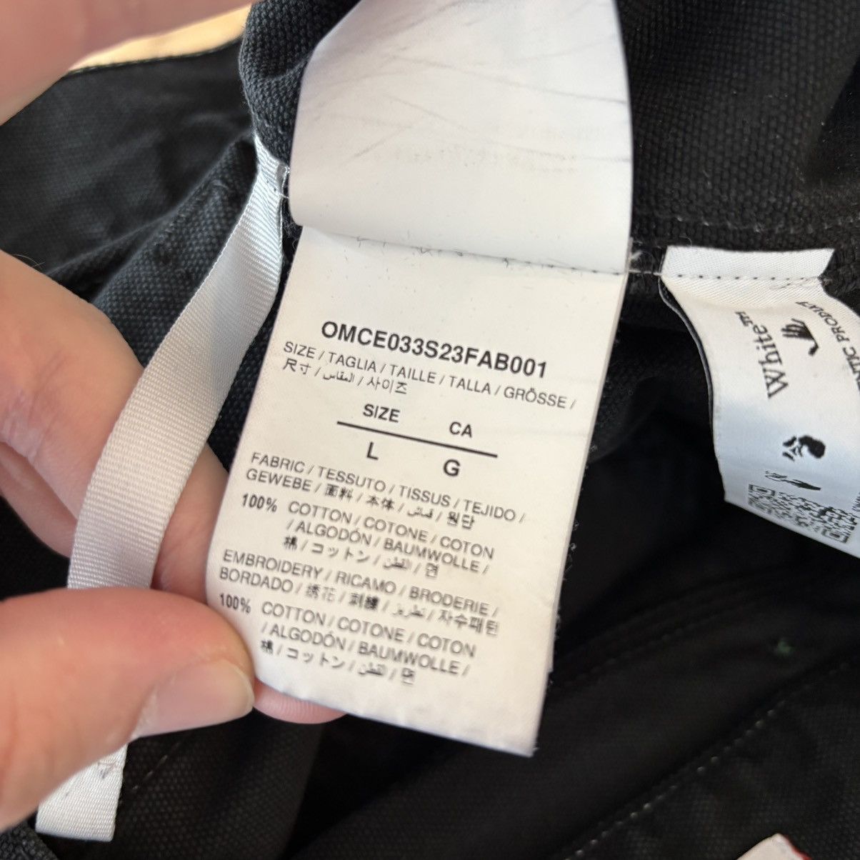 Off-White Off White Black Cargo Pants Size US 34 / EU 50 - 5 Thumbnail