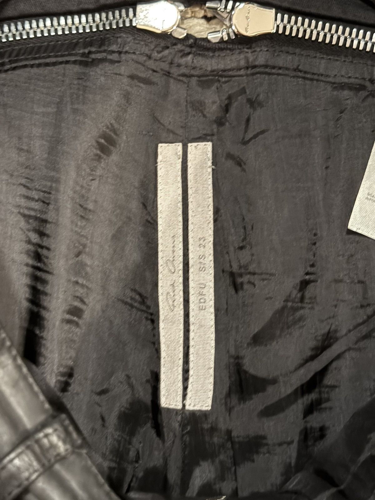 Rick Owens Rick Owens Leather Bolan Banana Size US 30 / EU 46 - 18 Thumbnail