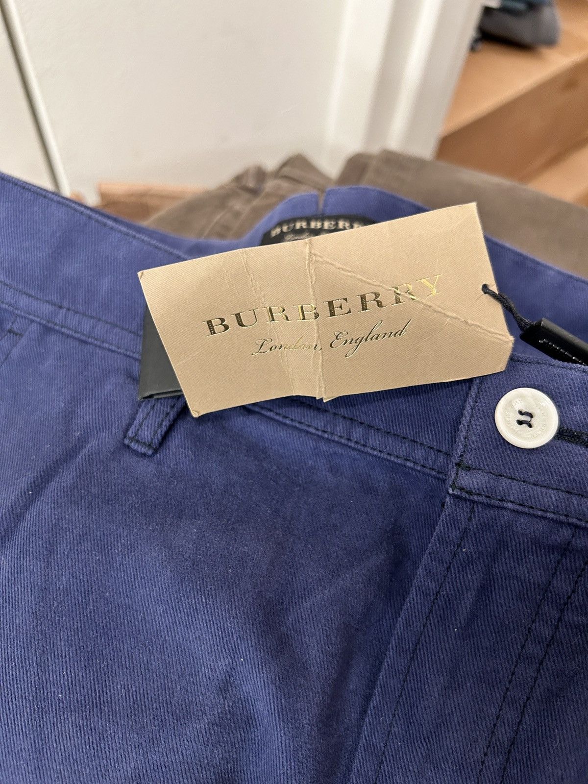 Burberry Prorsum Burberry Prorsum runway wide leg trouser cotton corduroy Size US 32 / EU 48 - 9 Thumbnail