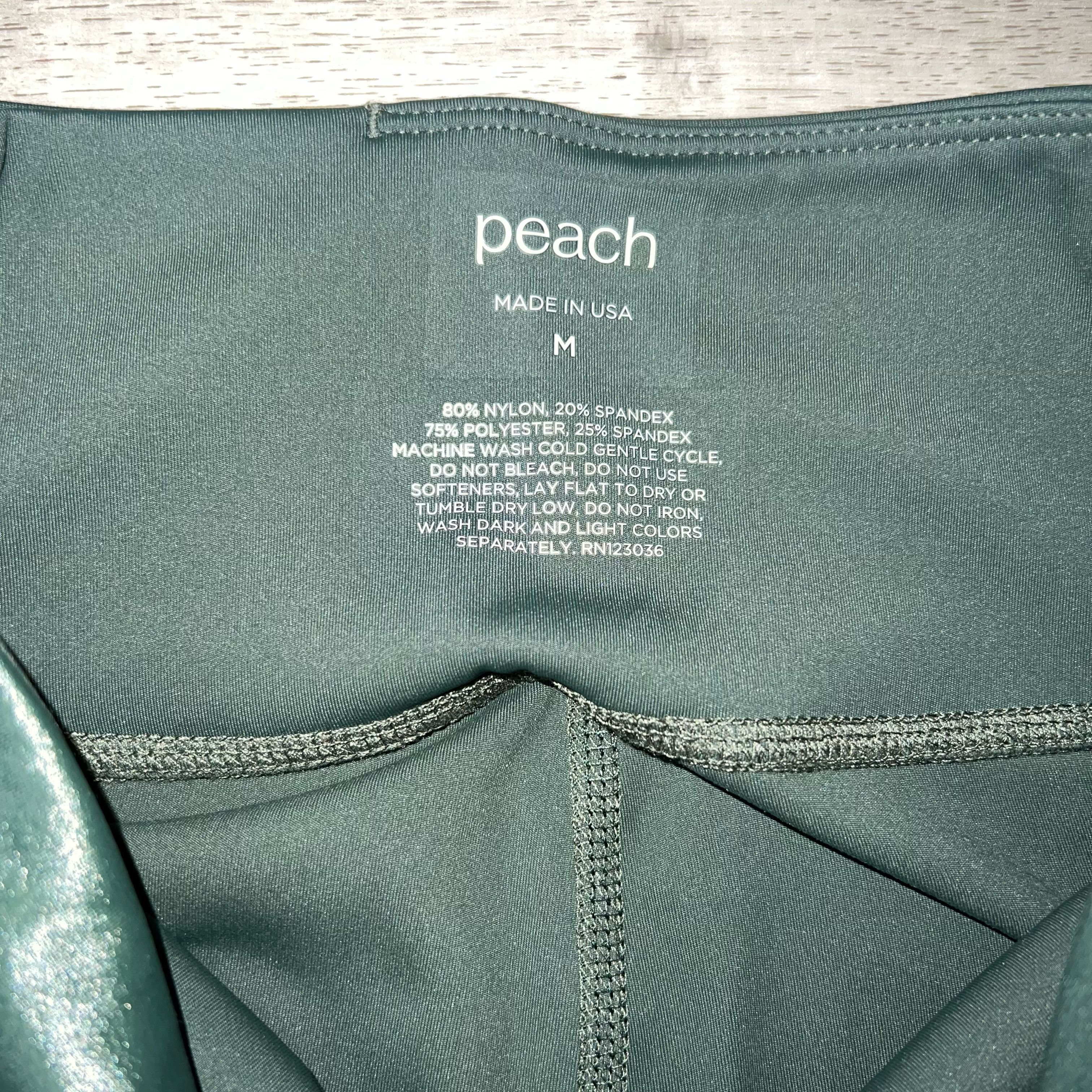 Preach Peach Nina 2.0 Forest Compression Leggings Gloss Front, Matt Size 30" / US 8 / IT 44 - 4 Thumbnail