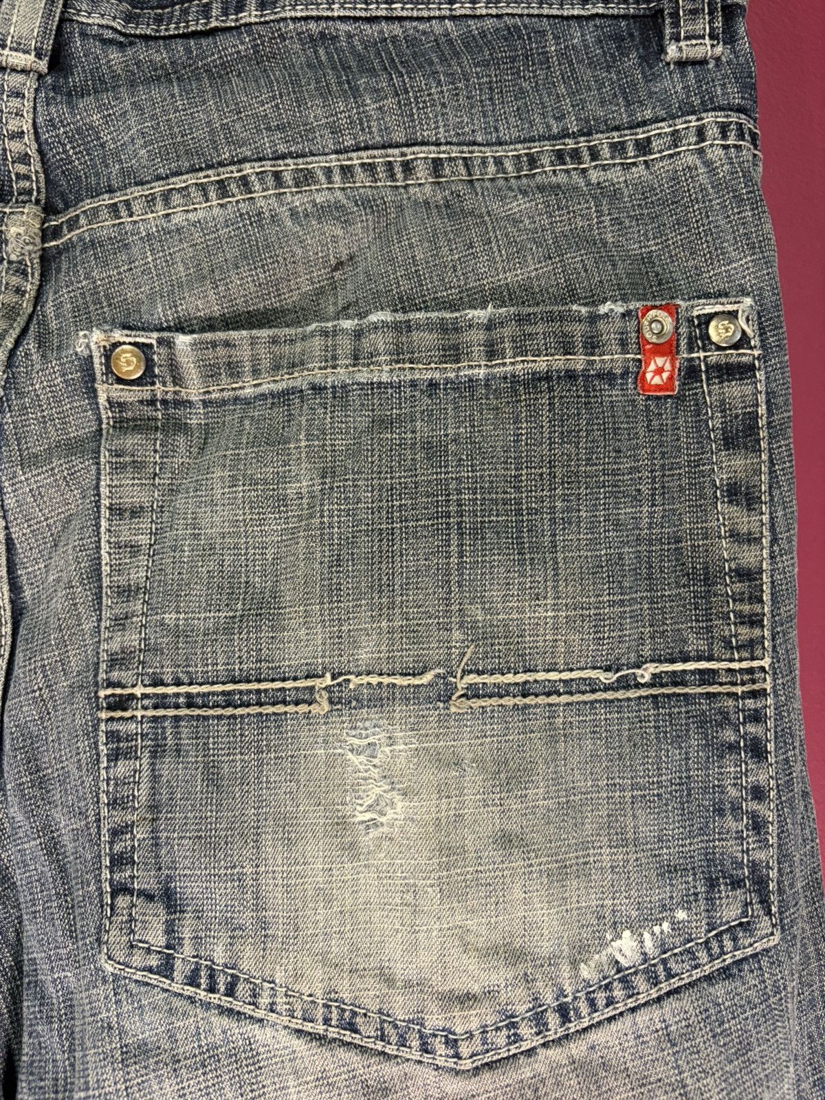 Southpole South pole vintage paint splatter jeans Size US 32 / EU 48 - 7 Thumbnail